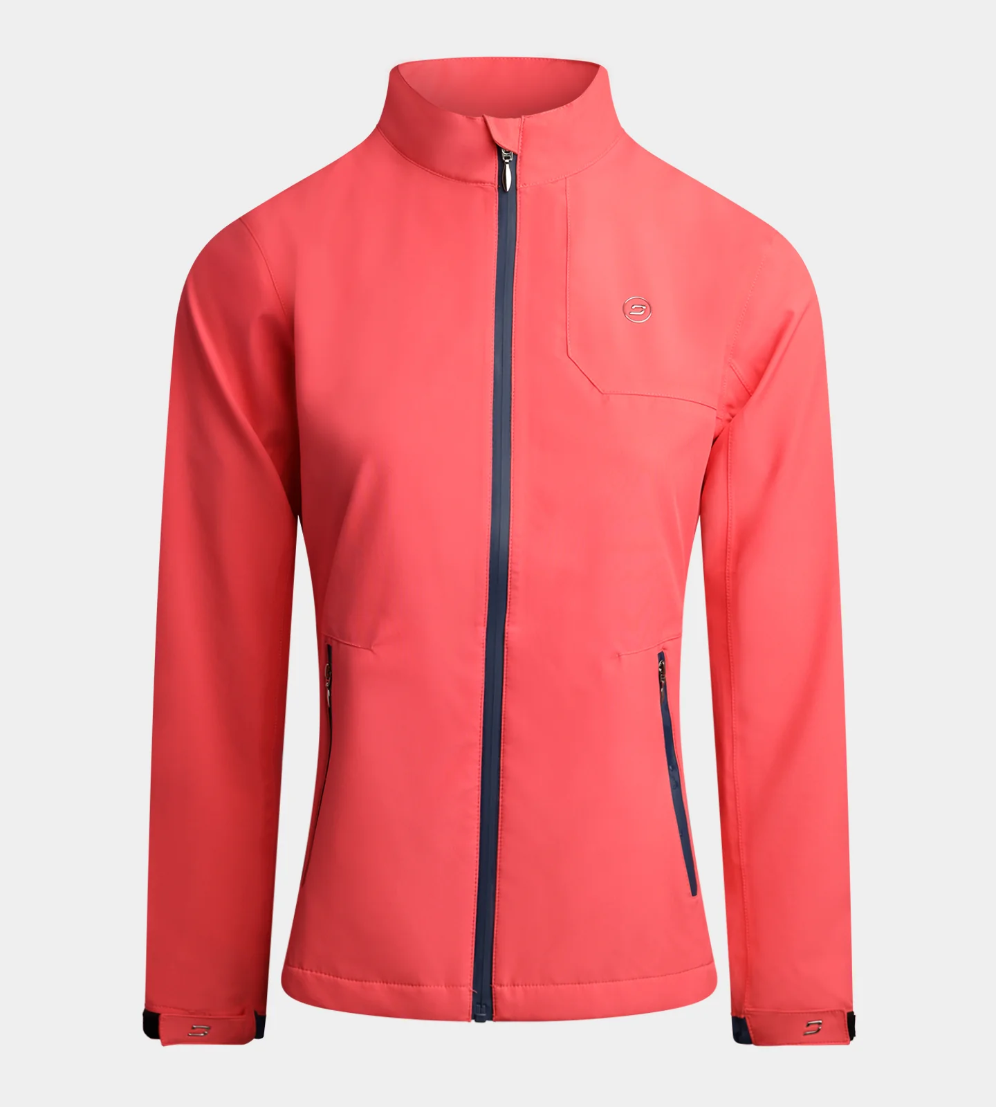 LADIES VENUS RAIN JACKET - CORAL - Image 5