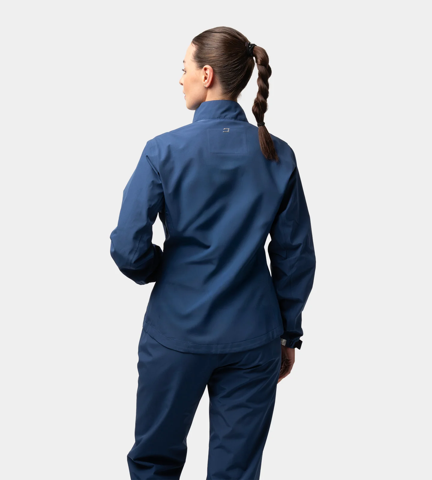 LADIES VENUS RAIN JACKET - NAVY - Image 2