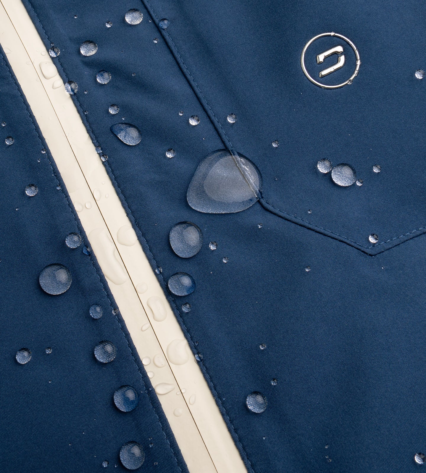 LADIES VENUS RAIN JACKET - NAVY - Image 7