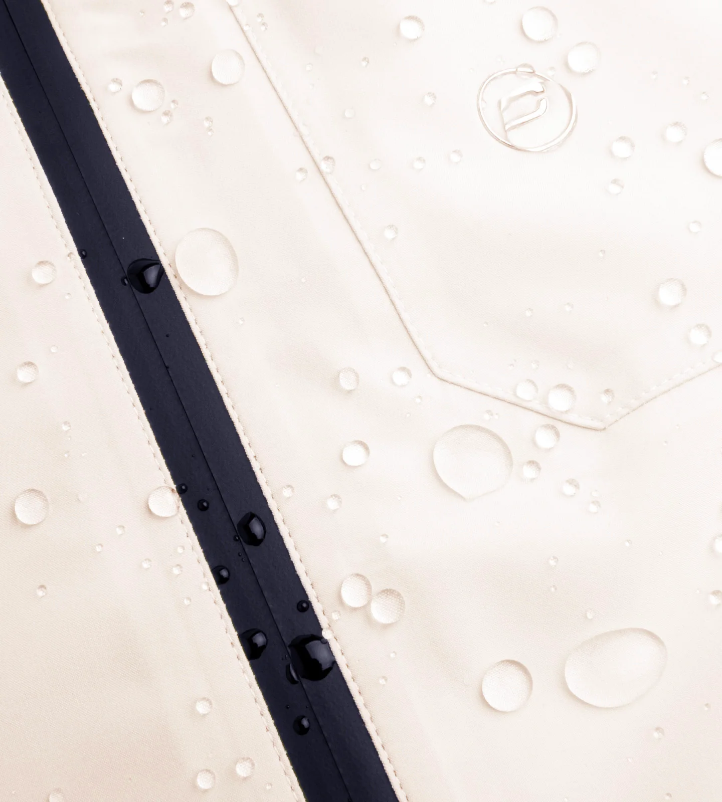 LADIES VENUS RAIN JACKET - WHITE - Image 7