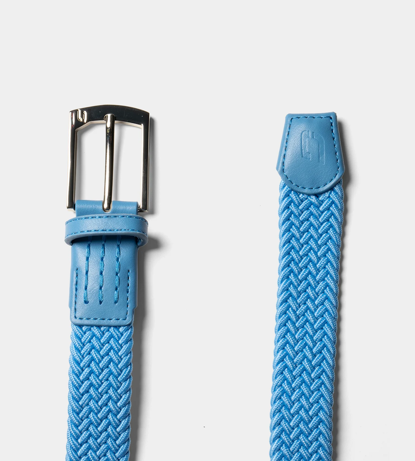 LADIES WEBBED BELT ONE SIZE - BLUE - Image 2