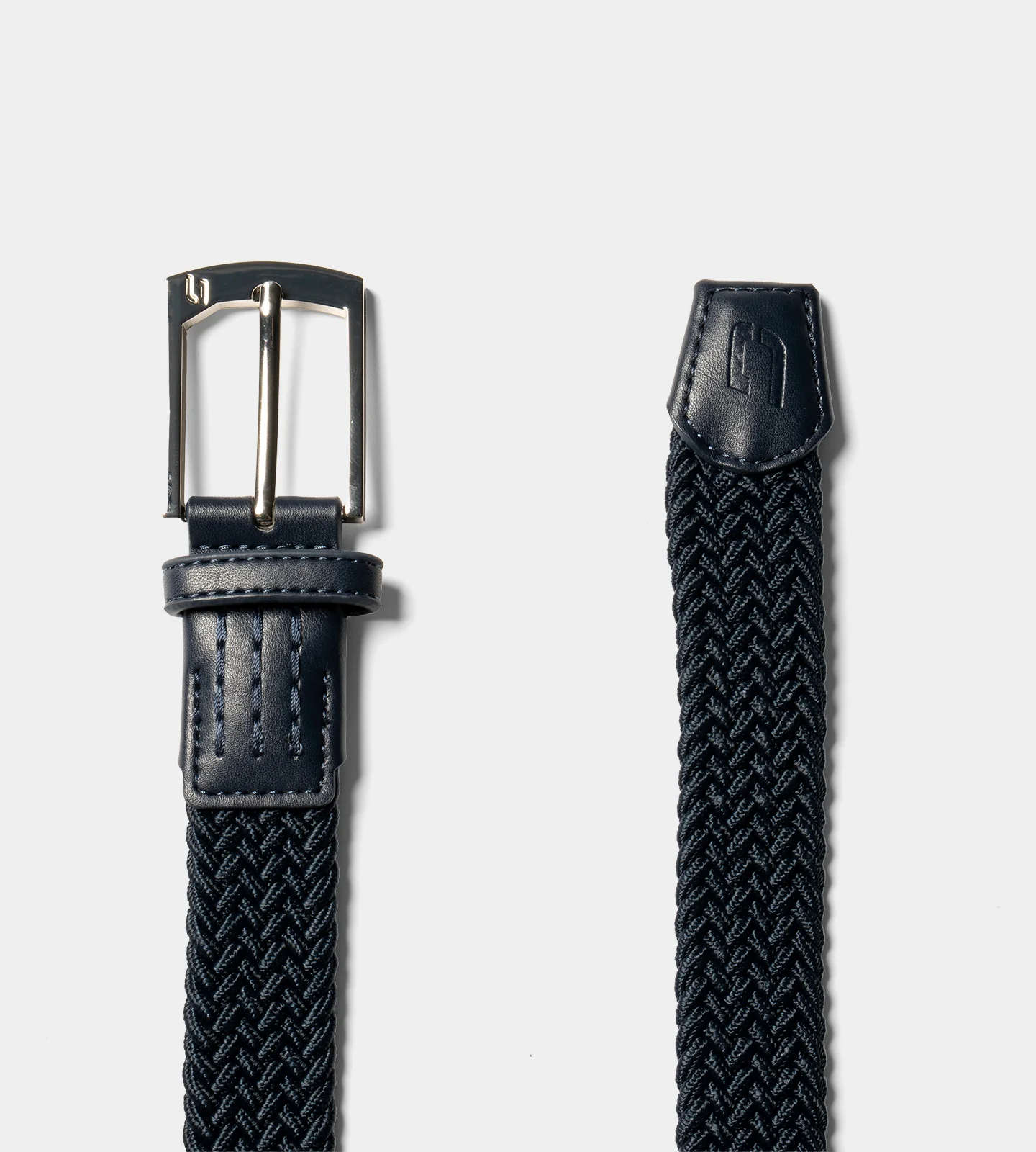 LADIES WEBBED BELT ONE SIZE - NAVY - Image 2