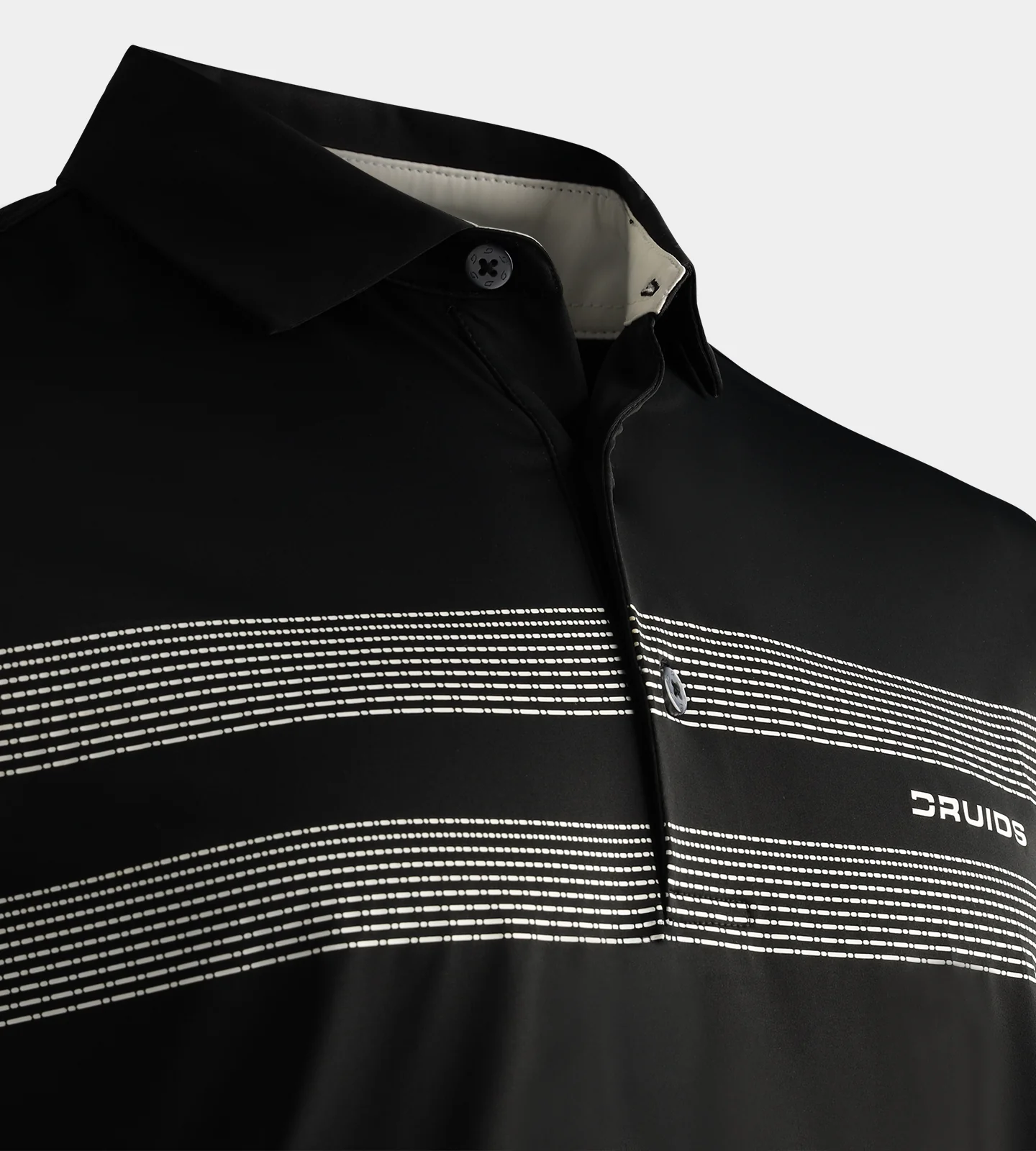 LINEAR POLO - BLACK - Image 3
