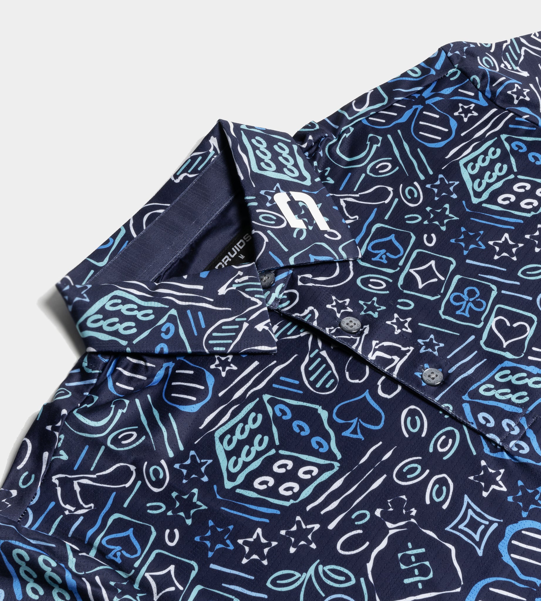LUCKY 7 POLO - NAVY - Image 3