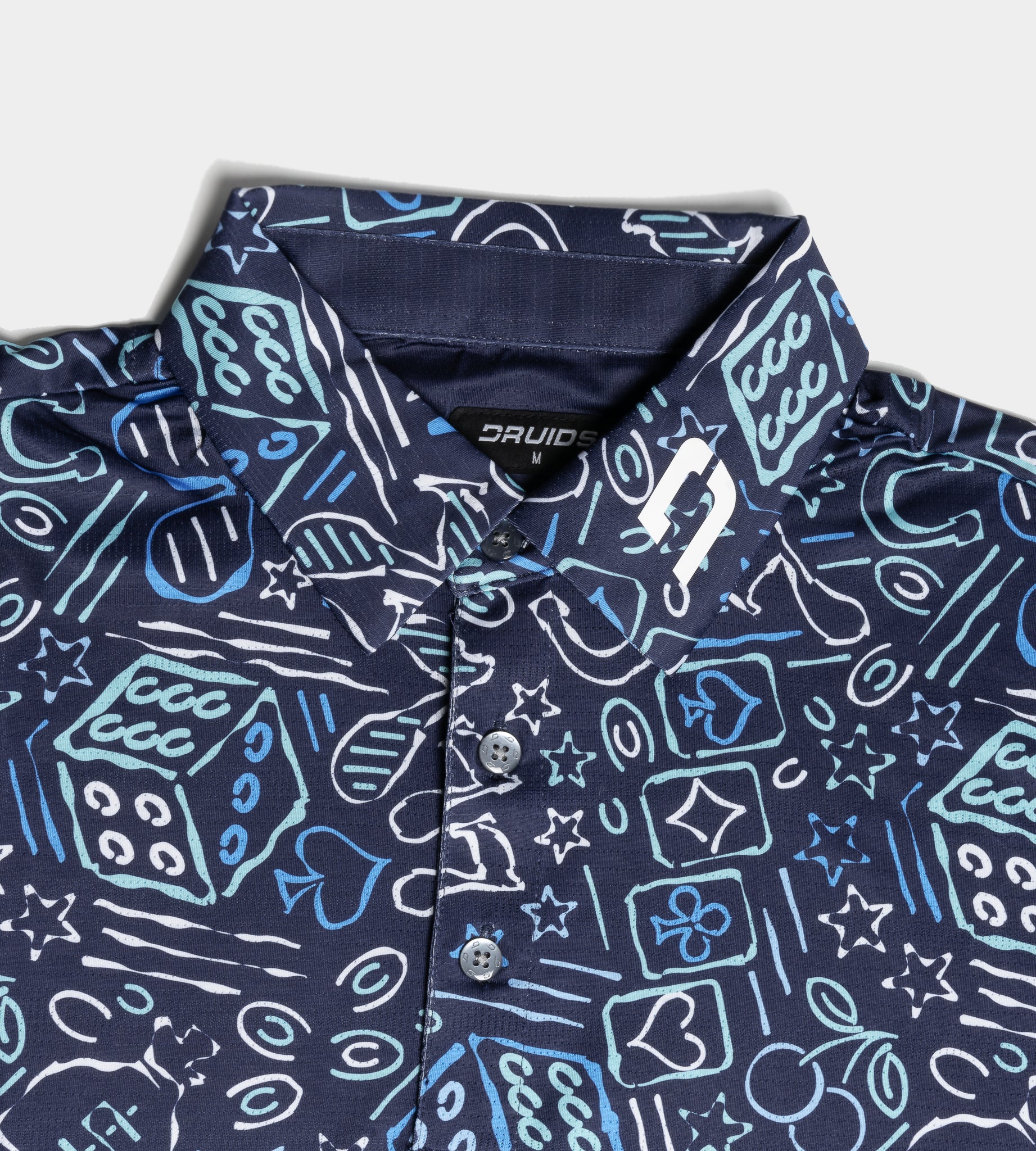 LUCKY 7 POLO - NAVY - Image 4