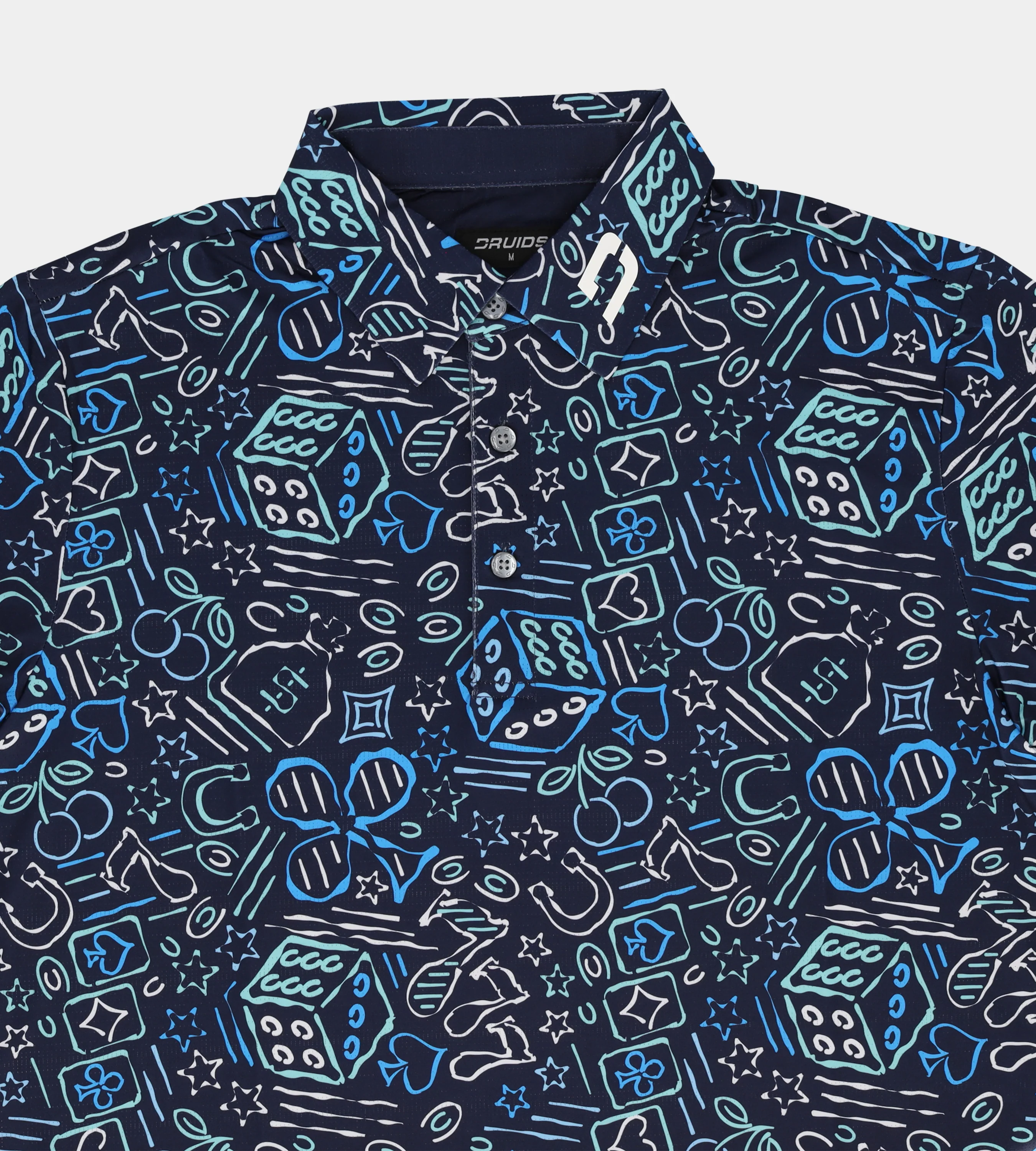 LUCKY 7 POLO - NAVY - Image 6