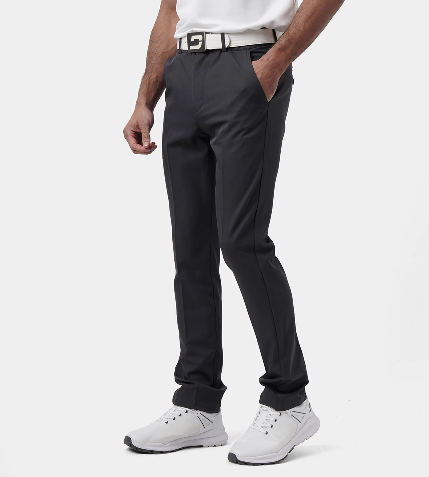 MEN'S CLIMA GOLF TROUSERS - CHARCOAL - Image 4
