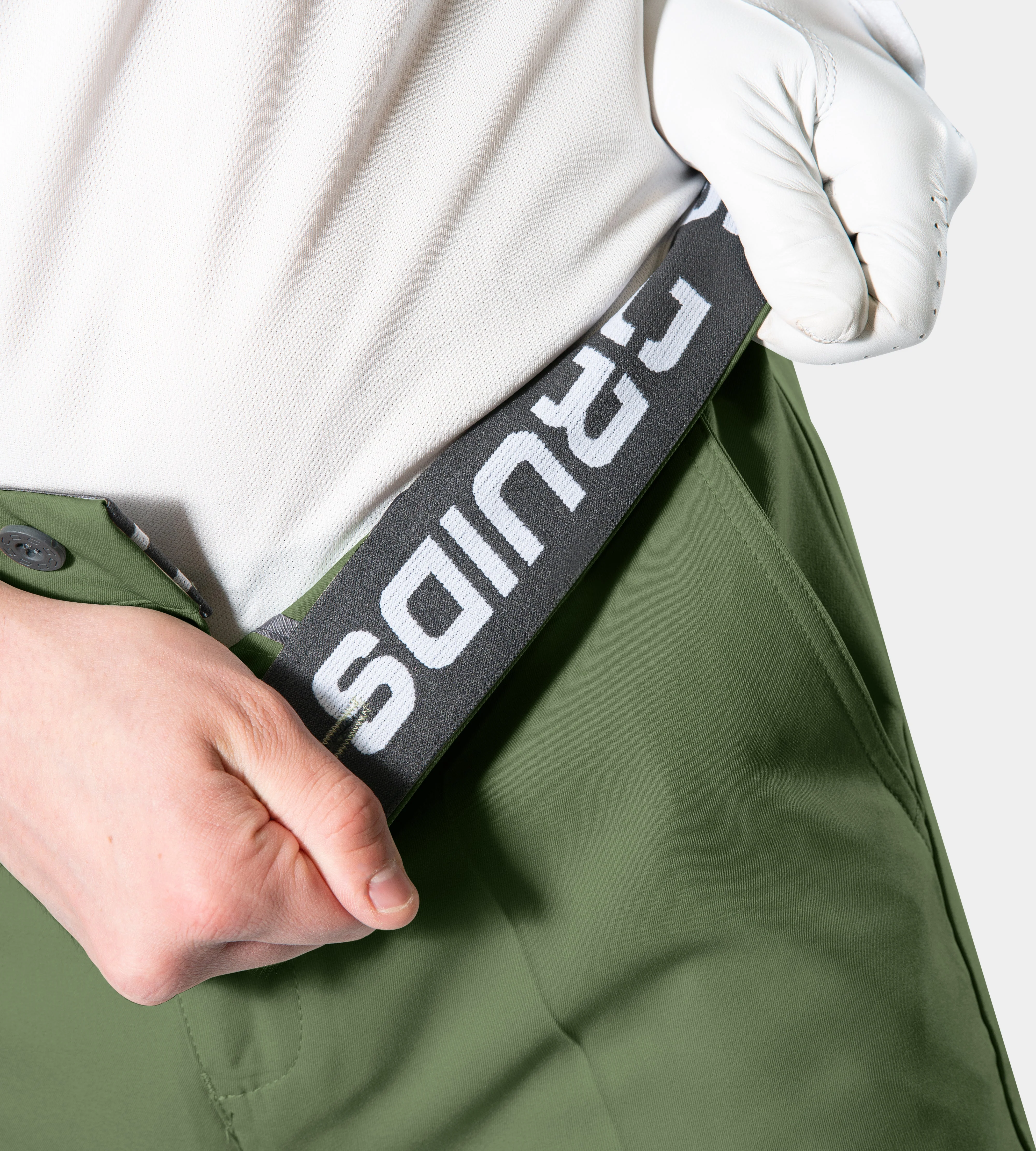 MEN'S CLIMA GOLF TROUSERS - KHAKI - Image 6