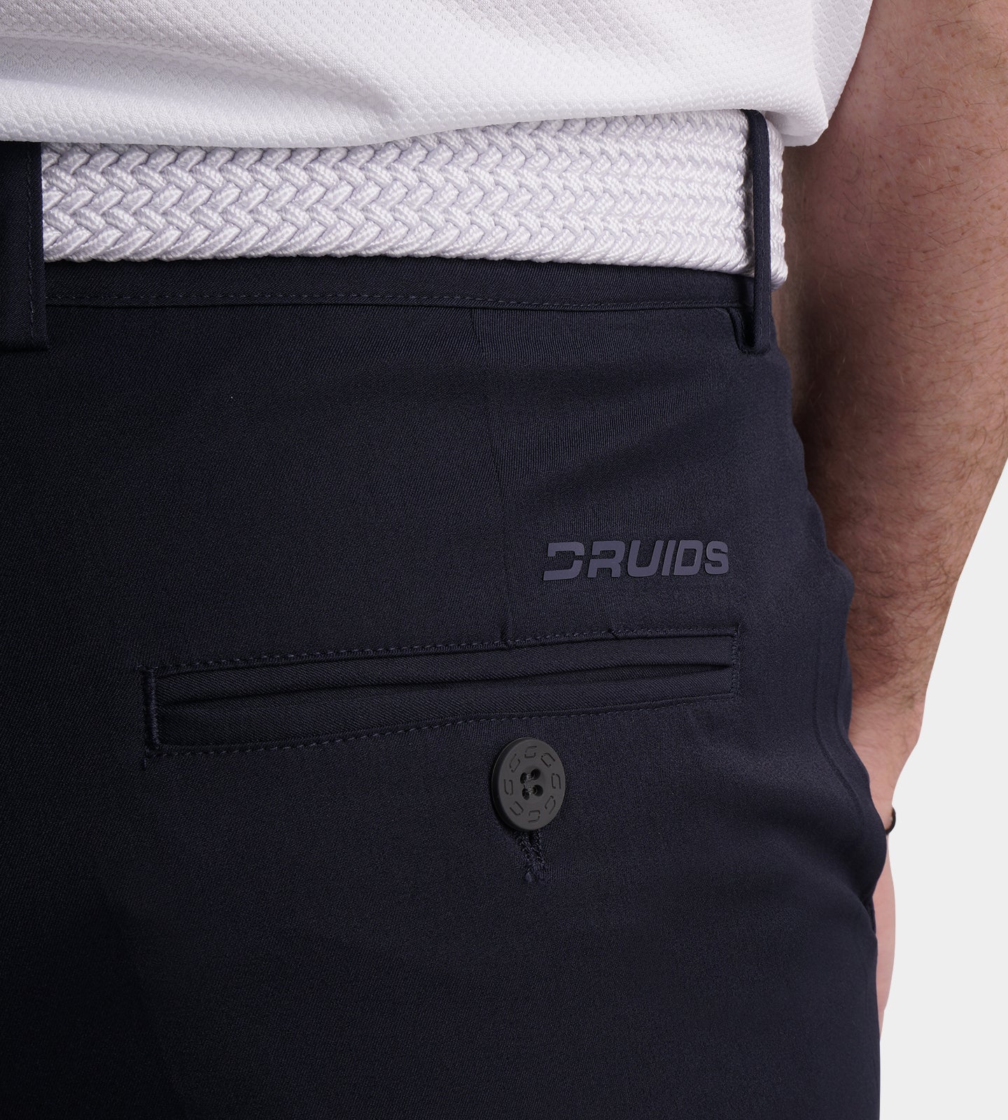 MEN'S CLIMA GOLF TROUSERS - NAVY - Image 3