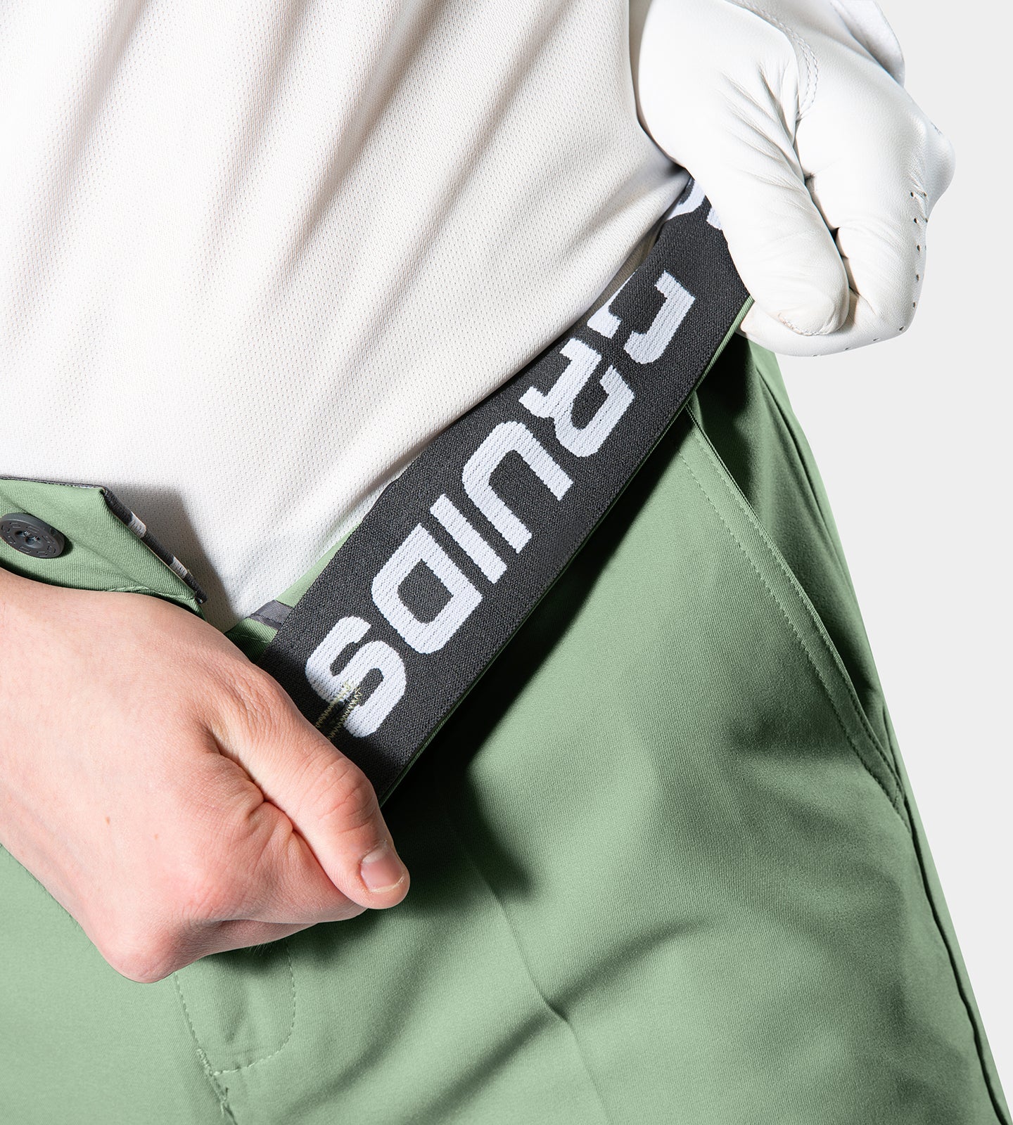 MEN'S CLIMA GOLF TROUSERS - SAGE - Image 3