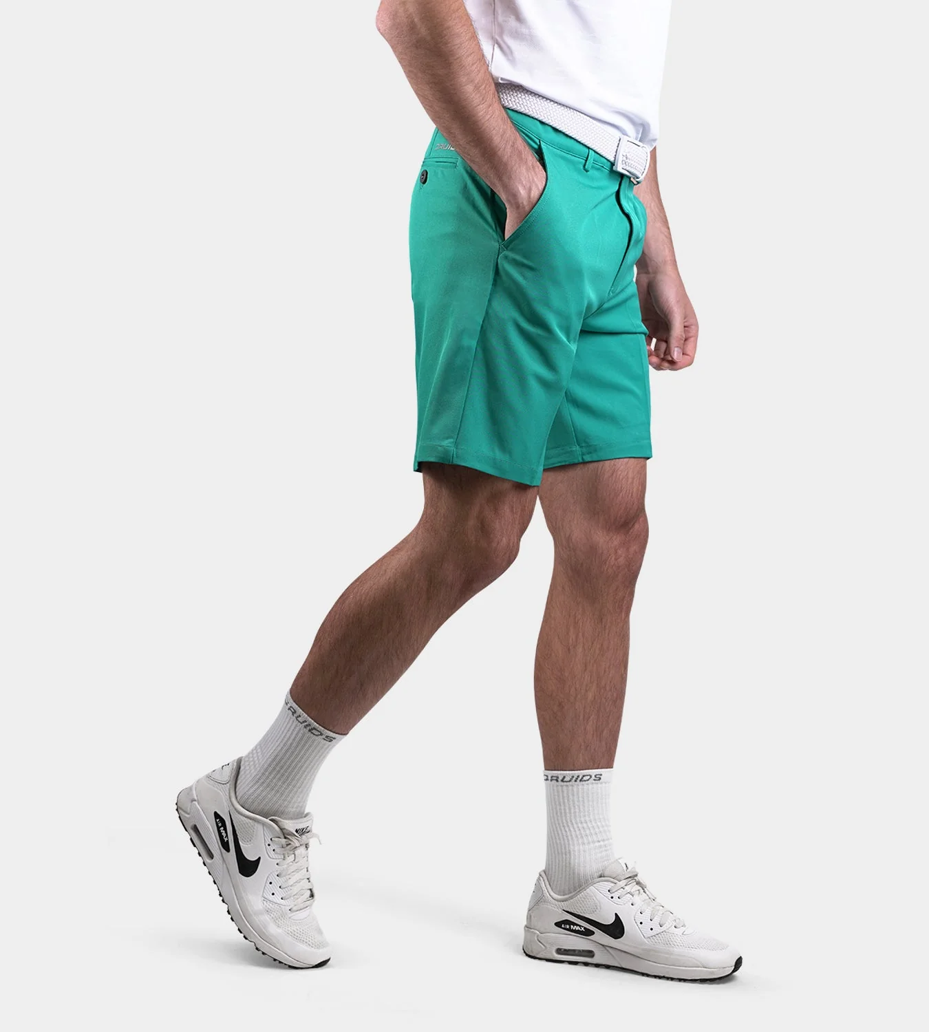 CLIMA GOLF SHORTS - TEAL - Image 4