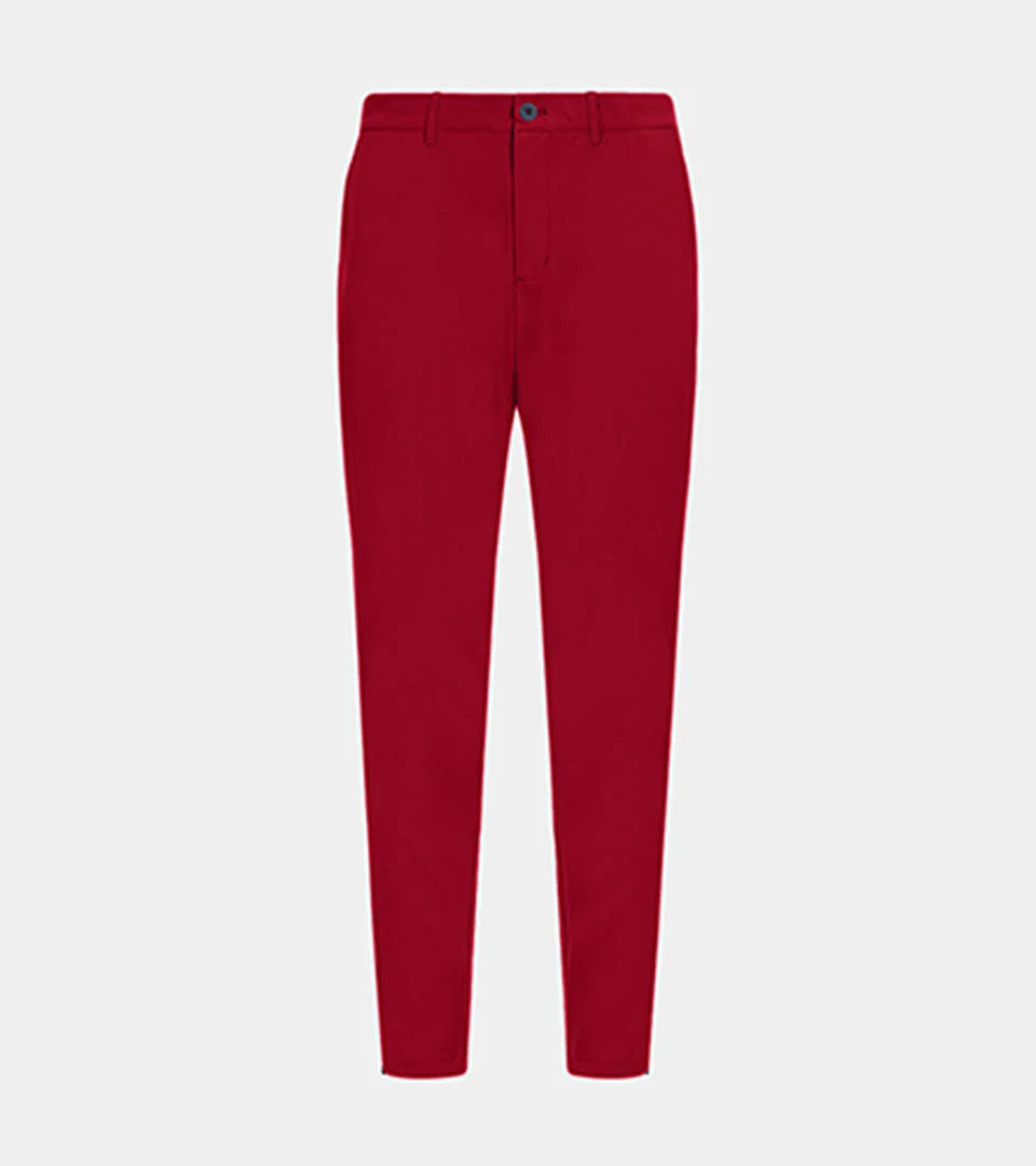 MEN'S GOLF JOGGERS - BURGUNDY - Image 10
