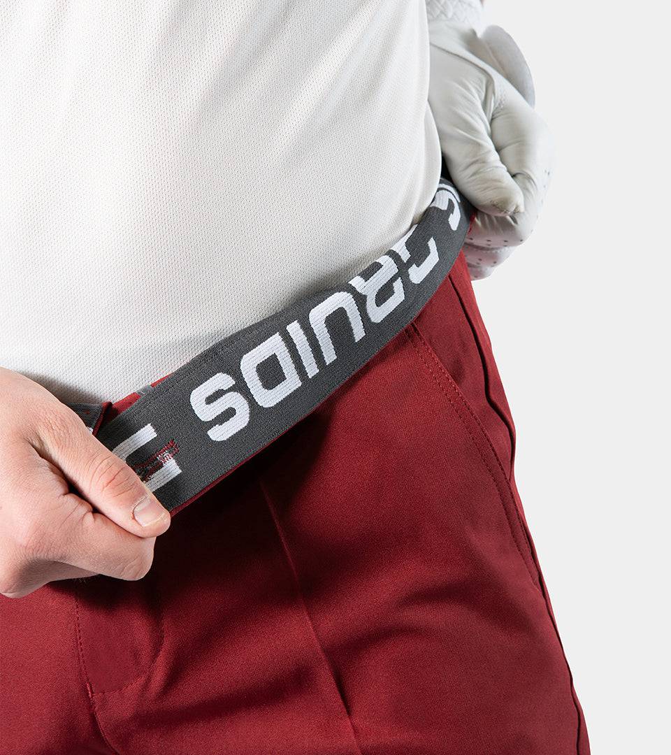 MEN'S GOLF JOGGERS - BURGUNDY - Image 7