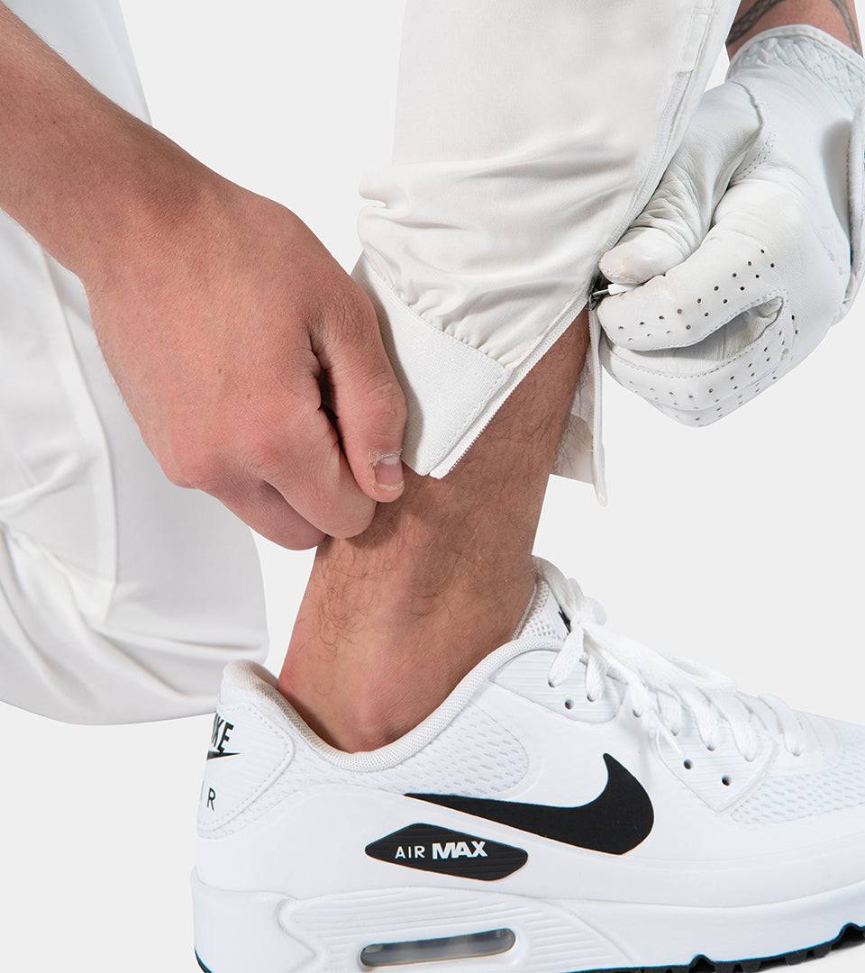 MEN'S GOLF JOGGERS - WHITE - Image 5