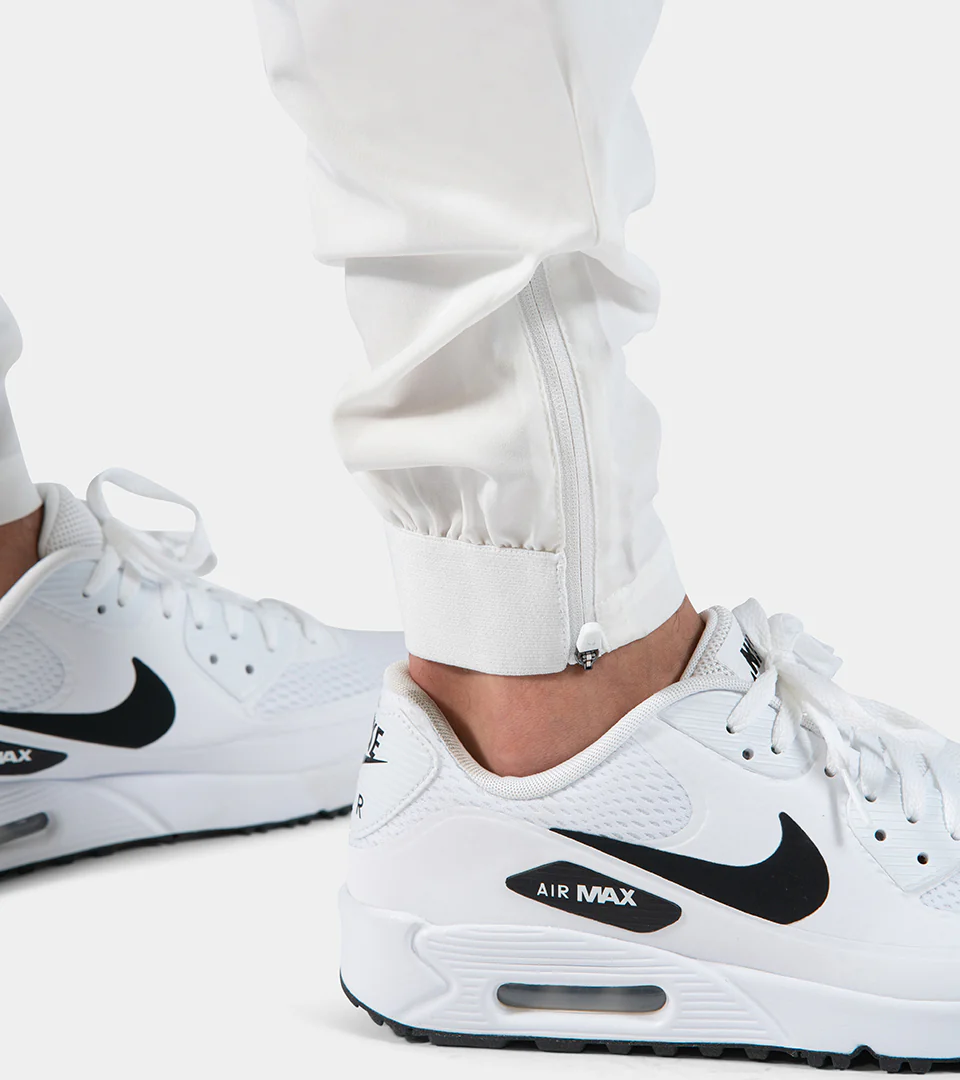 MEN'S GOLF JOGGERS - WHITE - Image 8