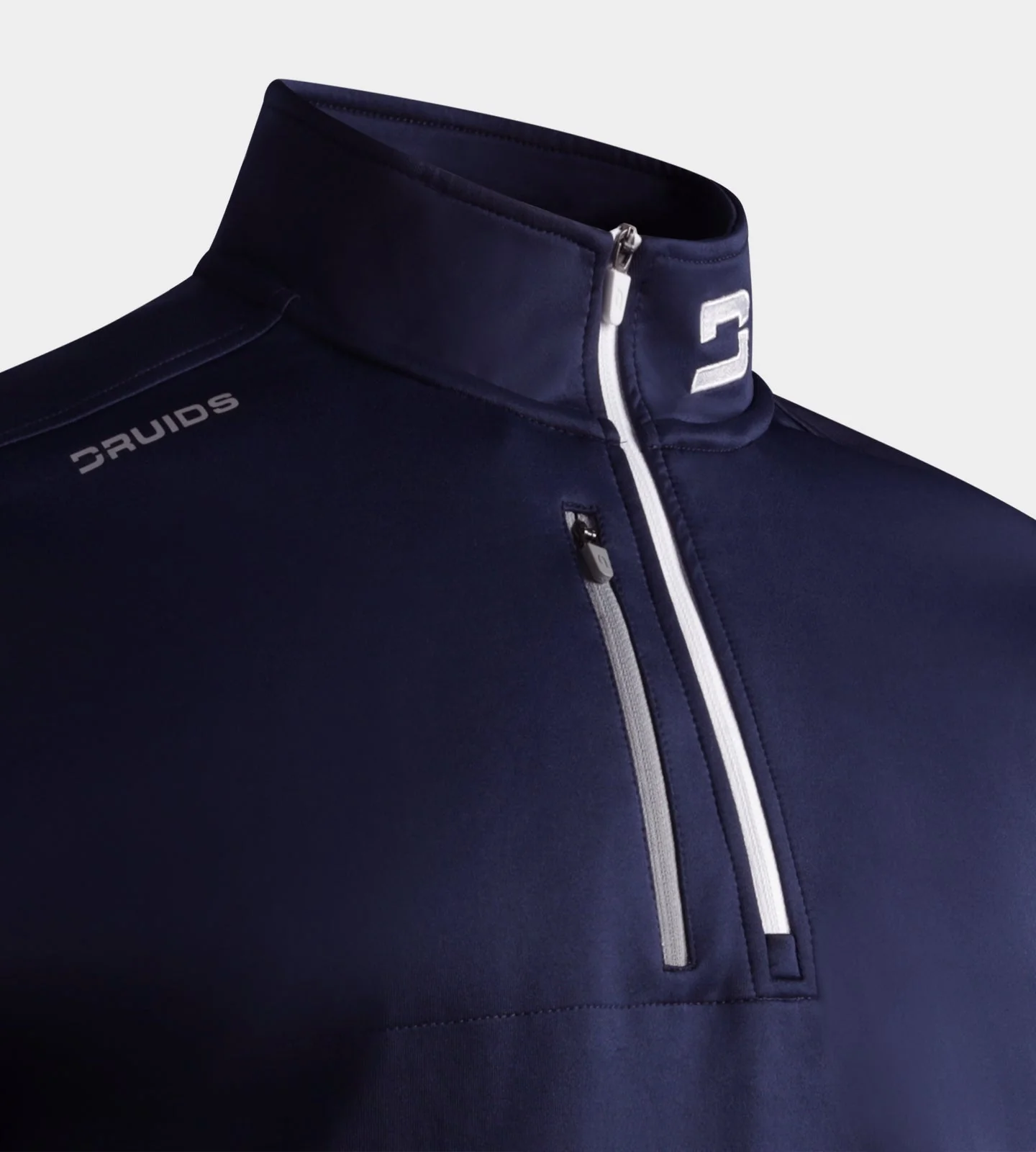MEN'S ULTRA BLEND GOLF MIDLAYER 1/4 ZIP - NAVY - Image 5