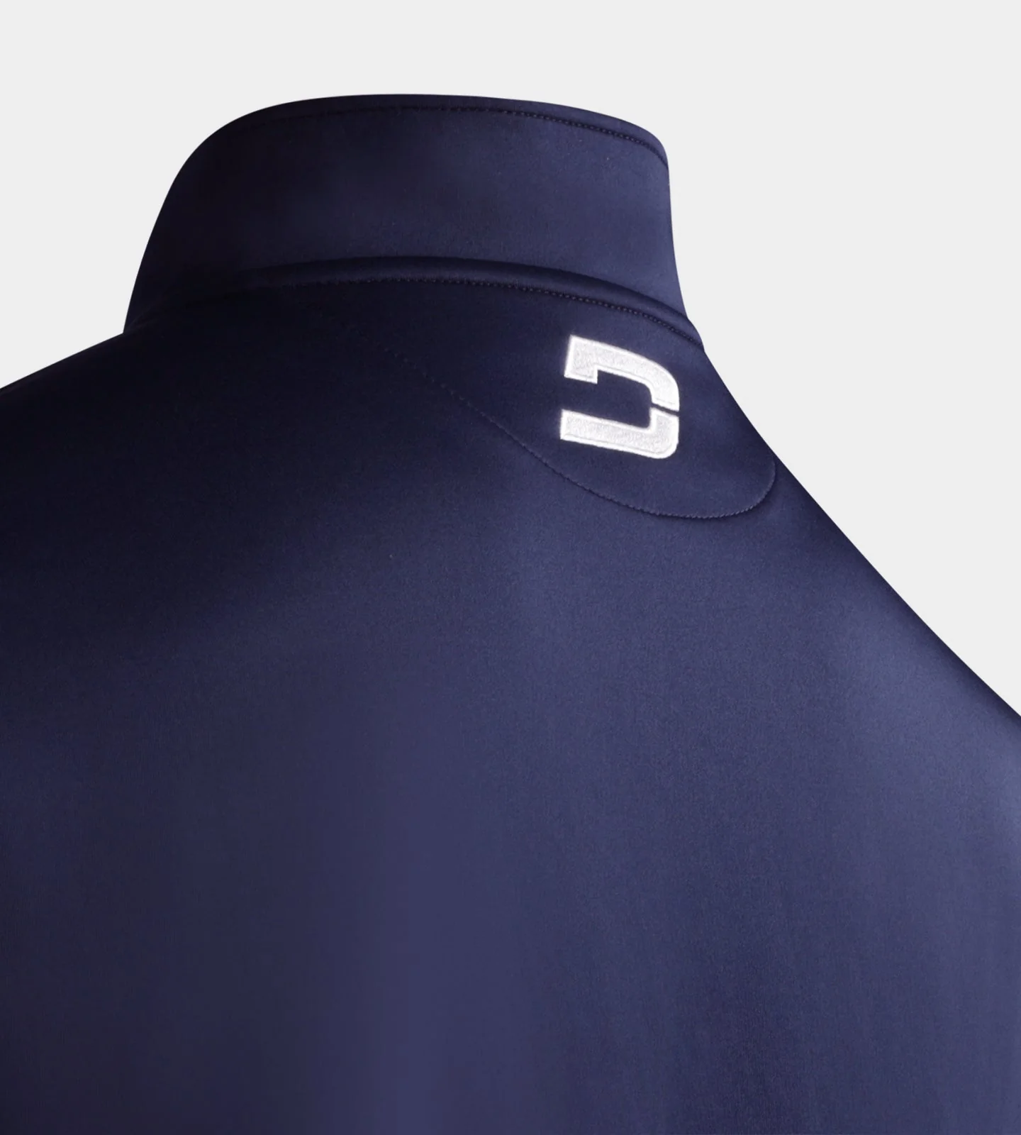 MEN'S ULTRA BLEND GOLF MIDLAYER 1/4 ZIP - NAVY - Image 7