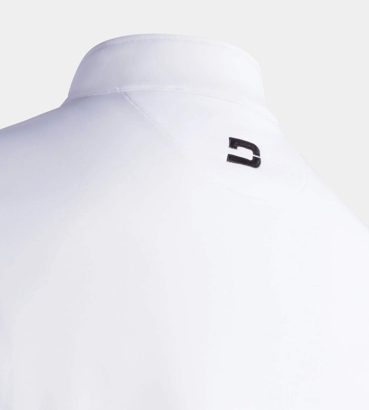 MEN'S ULTRA BLEND GOLF MIDLAYER 1/4 ZIP - WHITE - Image 7