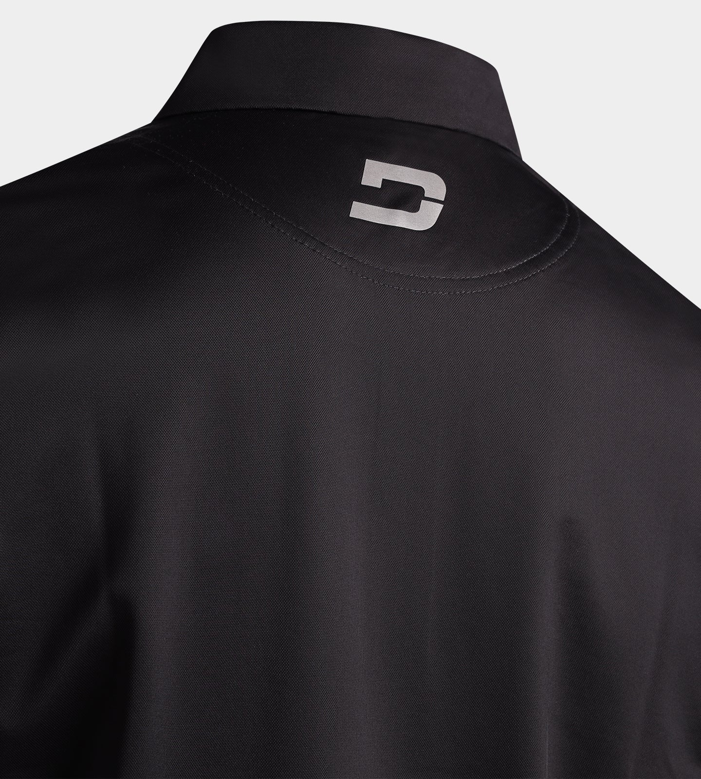MODERN ABSTRACT POLO - BLACK - Image 5