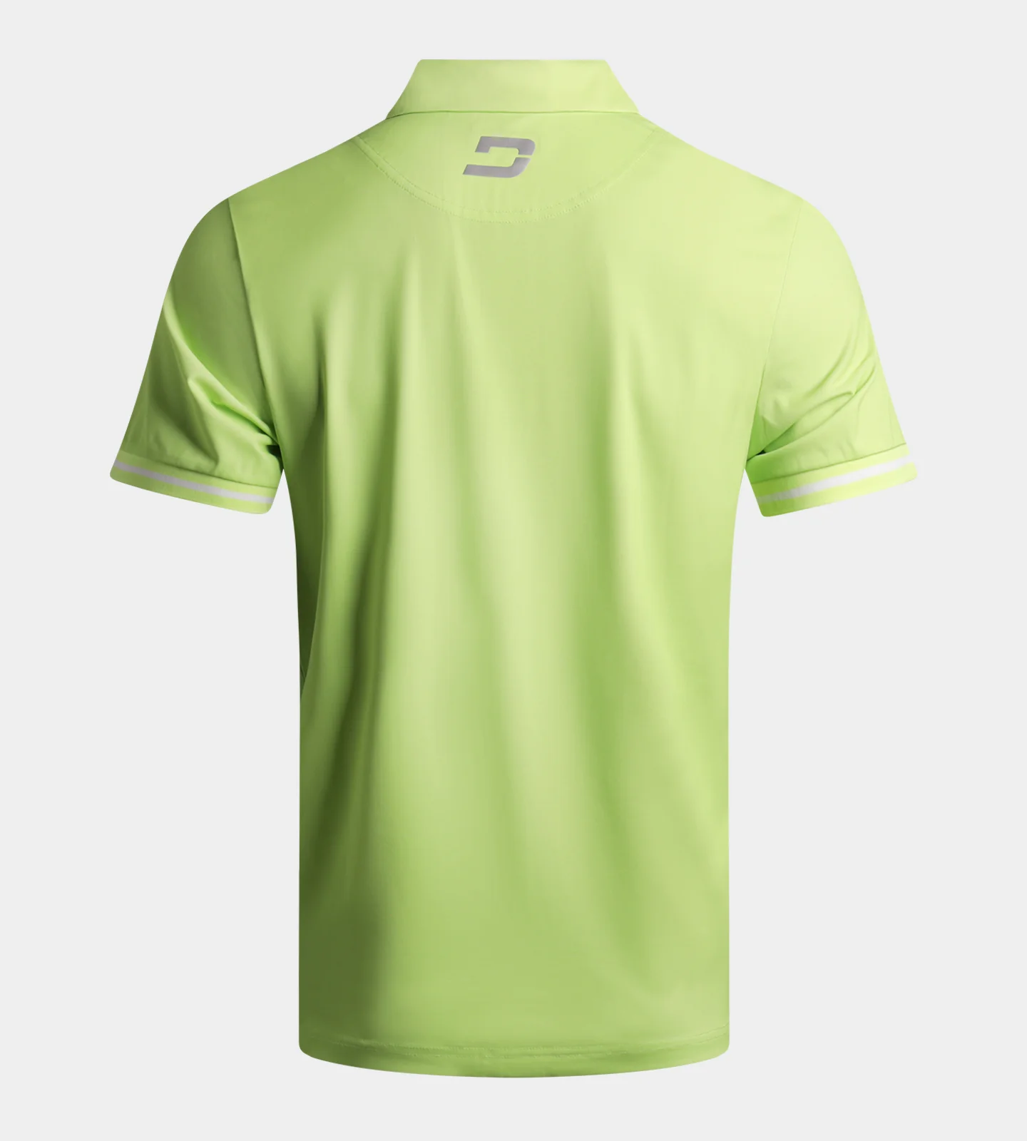 MODERN ABSTRACT POLO - LIME - Image 2