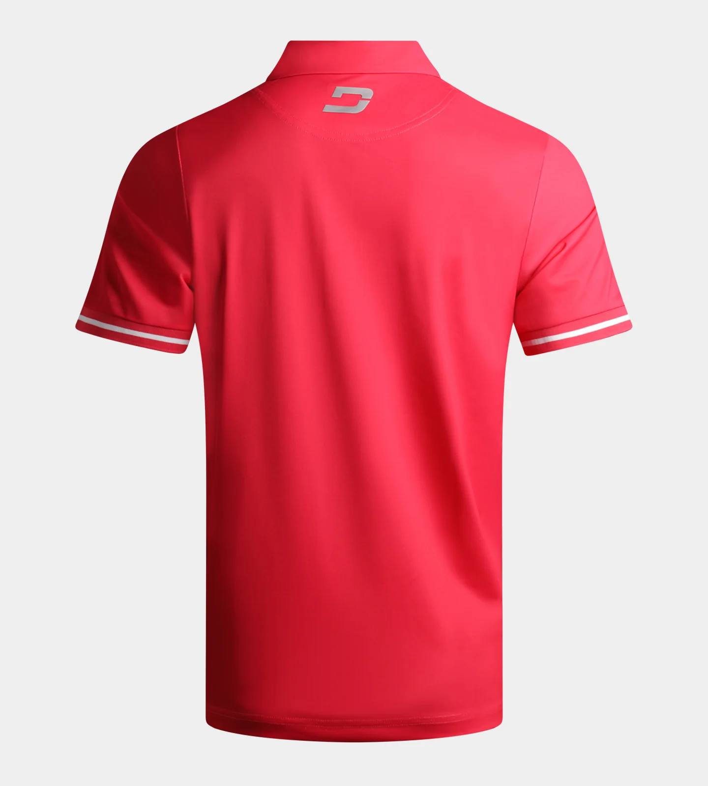 MODERN ABSTRACT POLO - RED - Image 2