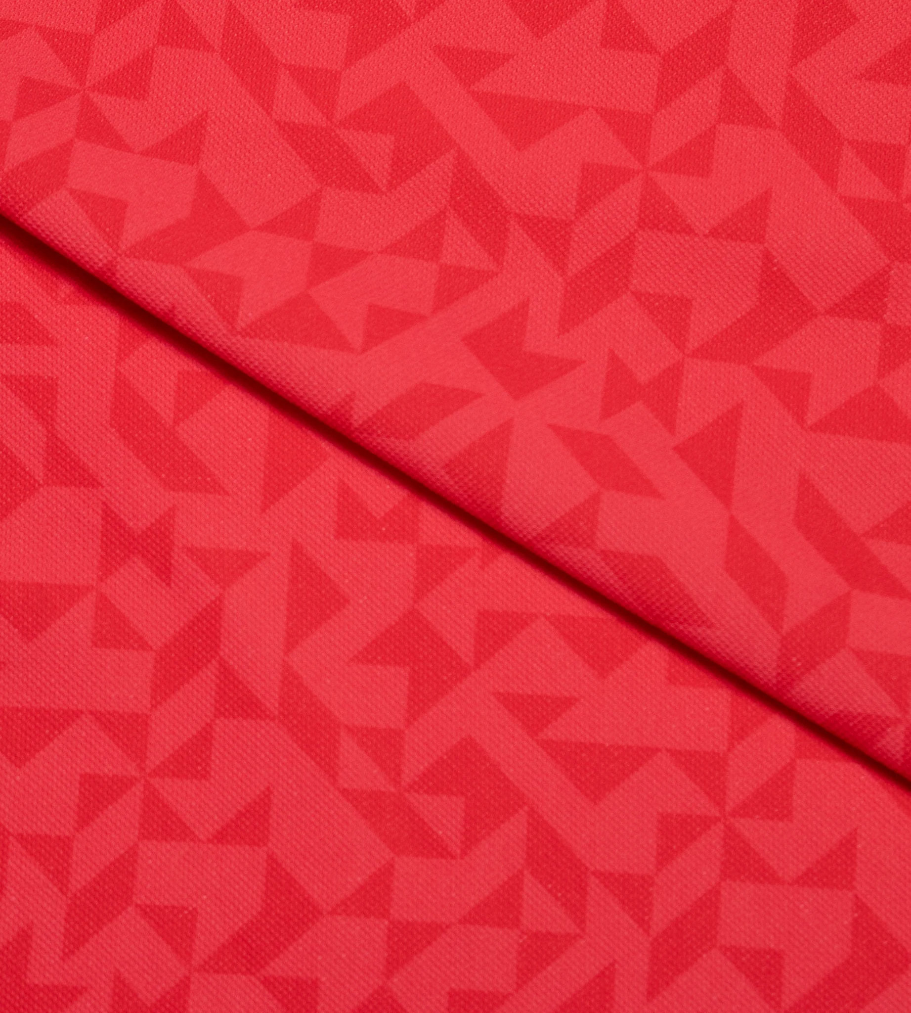 MODERN ABSTRACT POLO - RED - Image 4