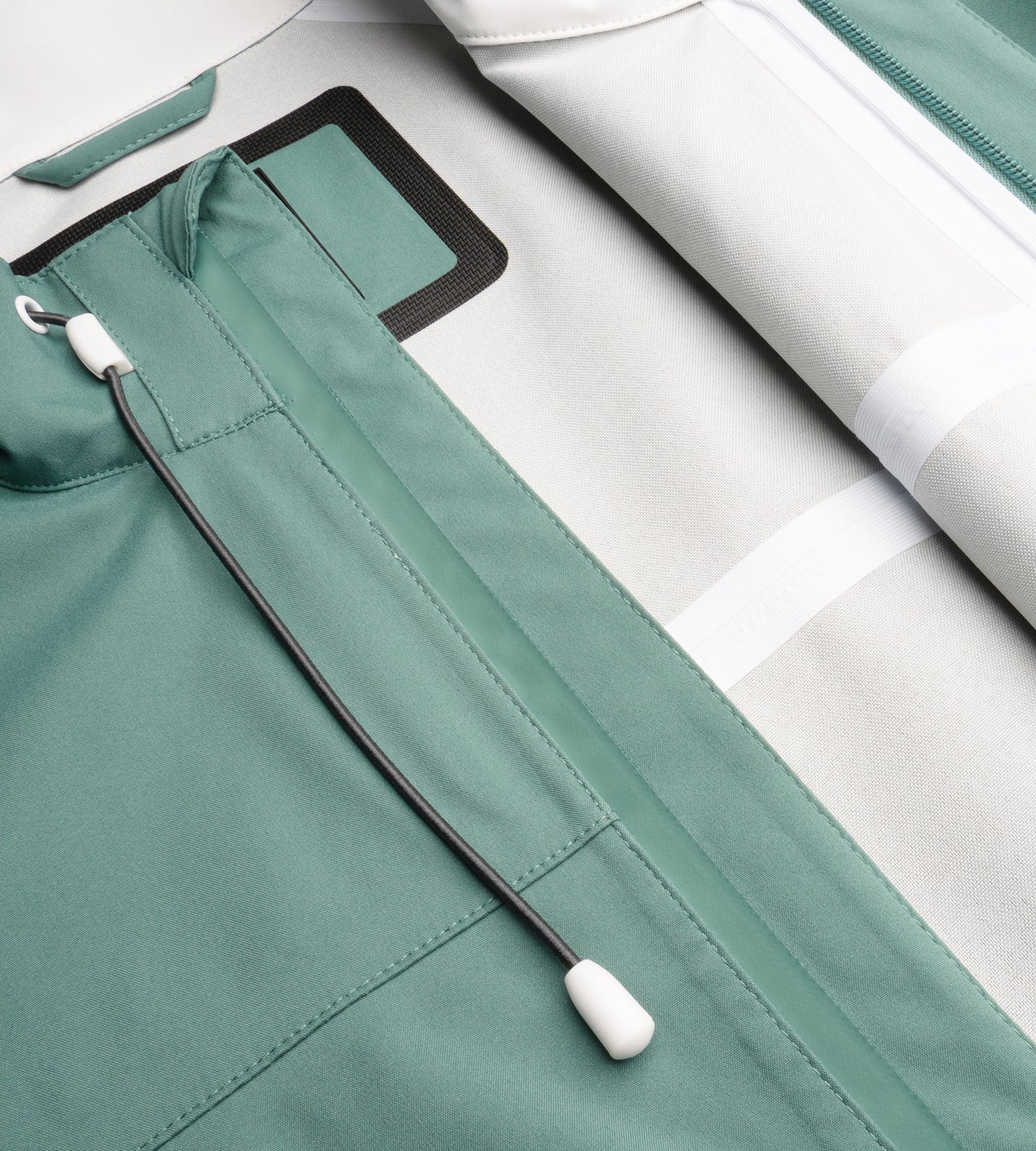 NADIR RAIN JACKET - SAGE - Image 4