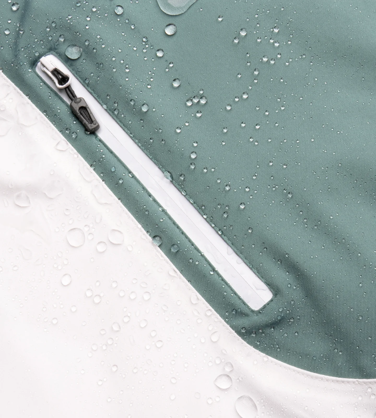 NADIR RAIN JACKET - SAGE - Image 6