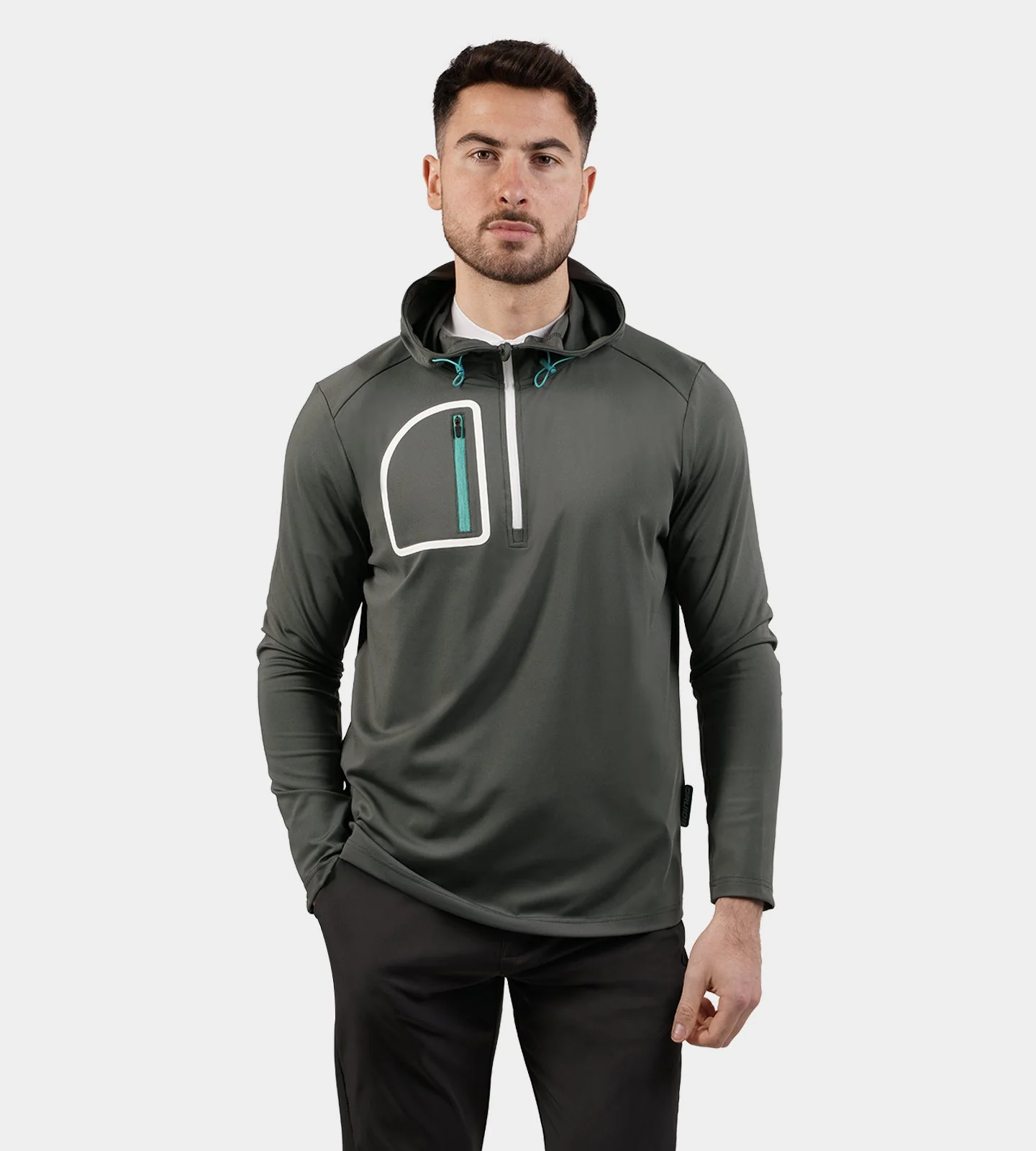 NAUTICAL HOODIE - CHARCOAL - Image 3
