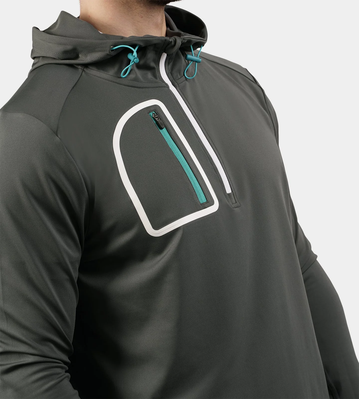 NAUTICAL HOODIE - CHARCOAL - Image 6