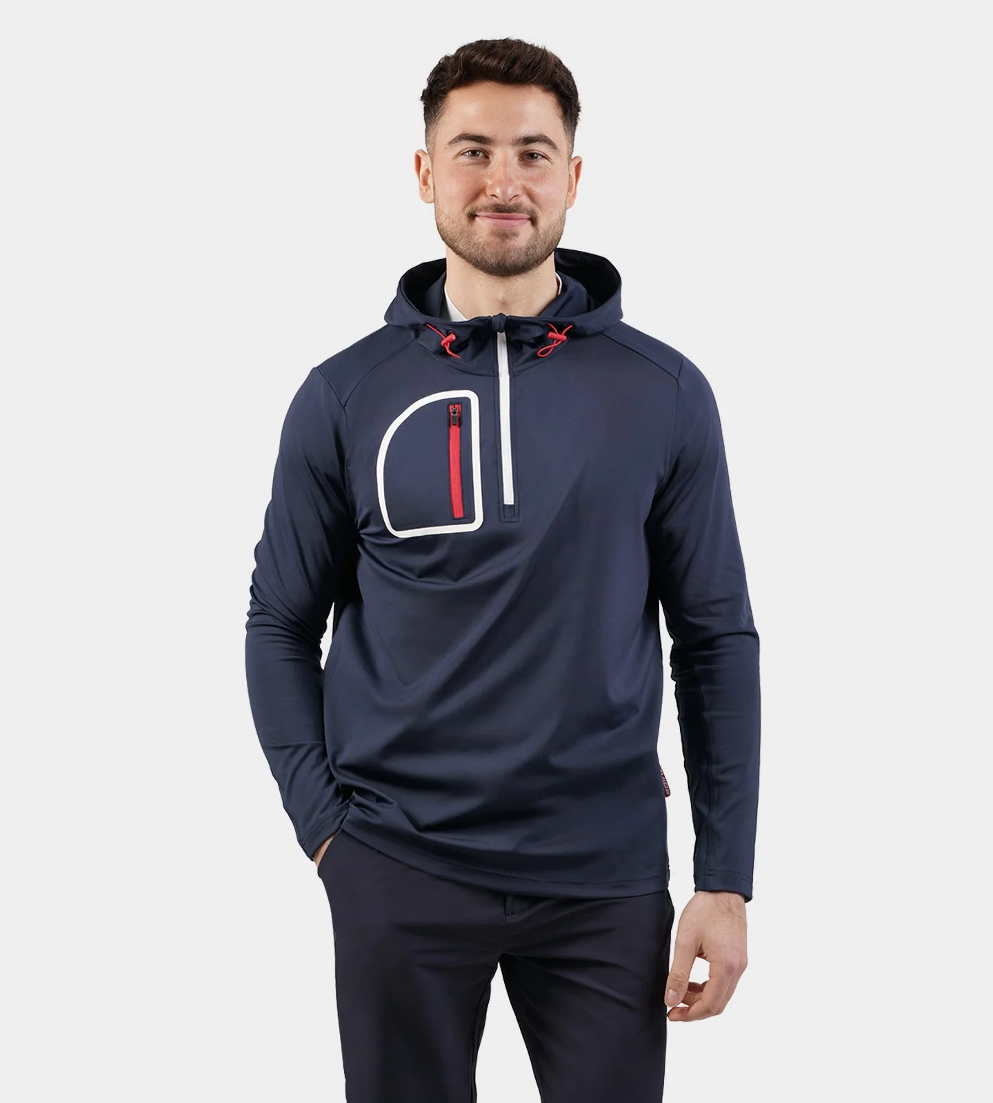 NAUTICAL HOODIE - NAVY - Image 3