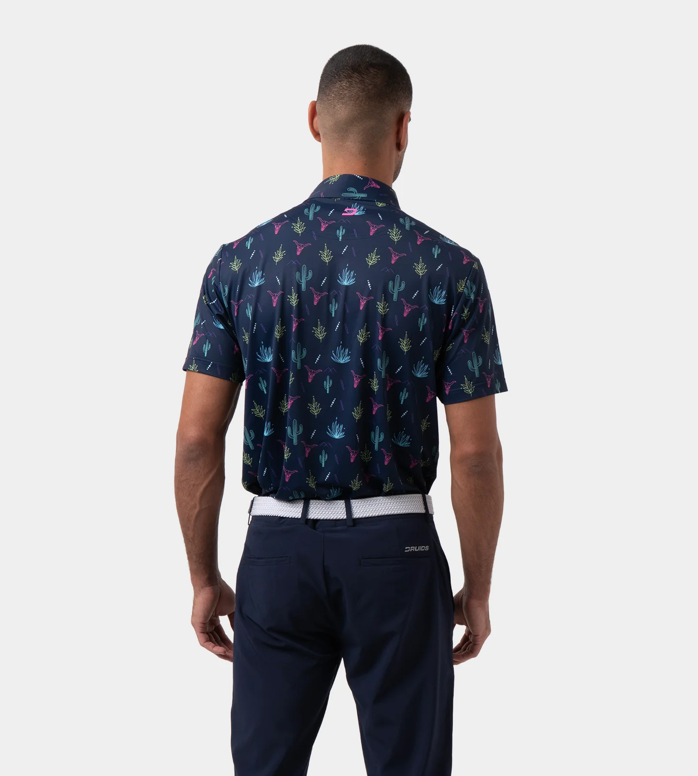 NEON DESERT POLO - NAVY - Image 4