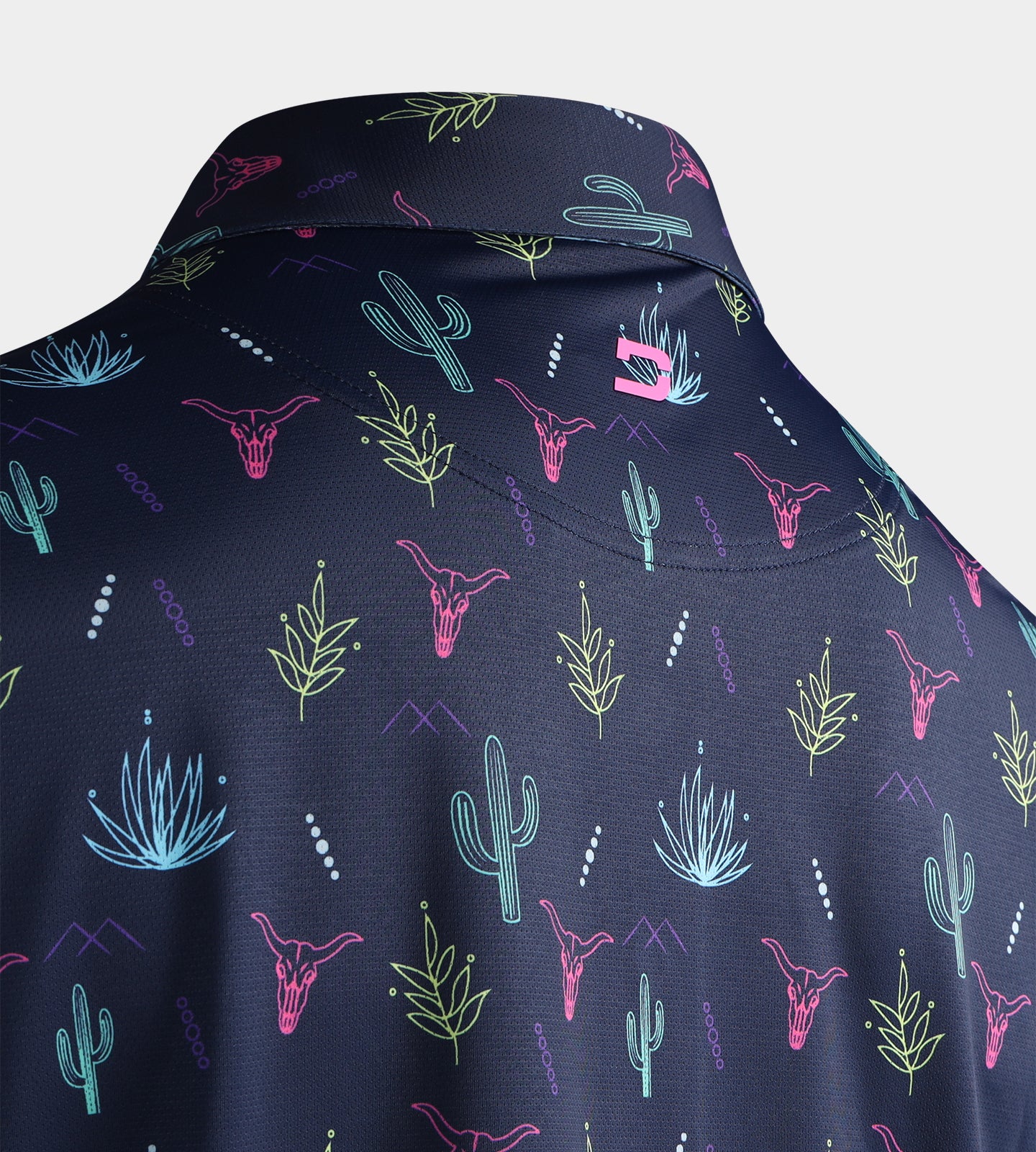 NEON DESERT POLO - NAVY - Image 7