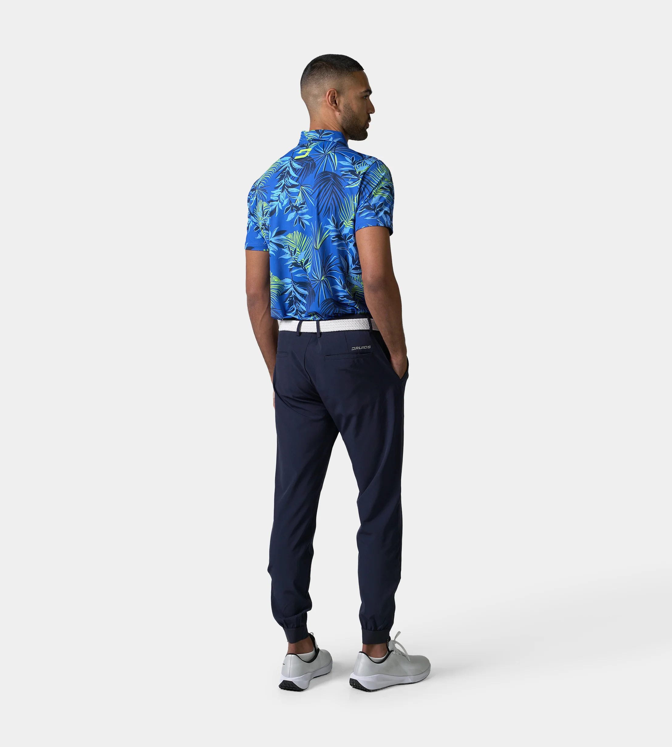 NEON TROPIC POLO - BLUE - Image 4