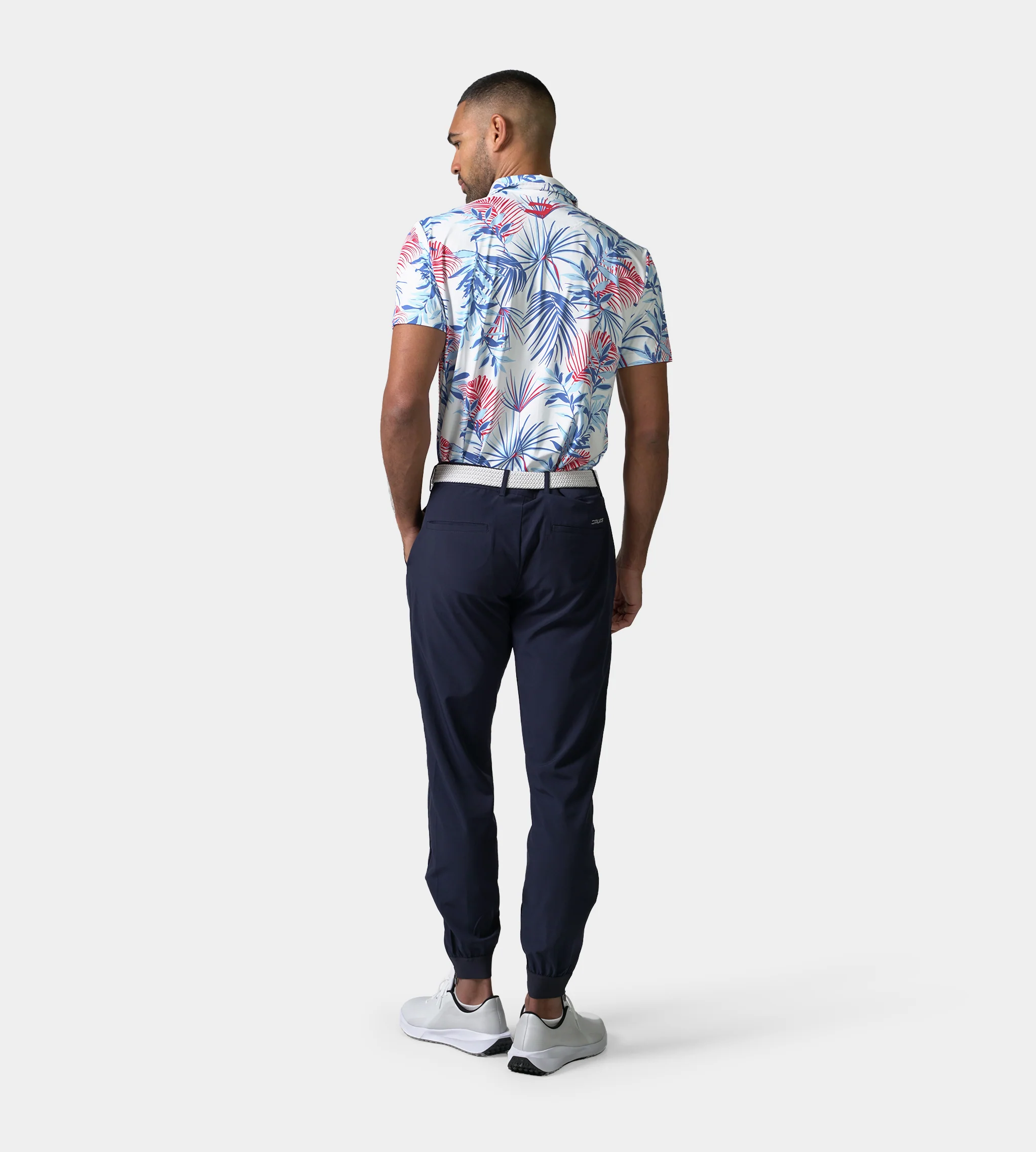 NEON TROPIC POLO - WHITE - Image 4