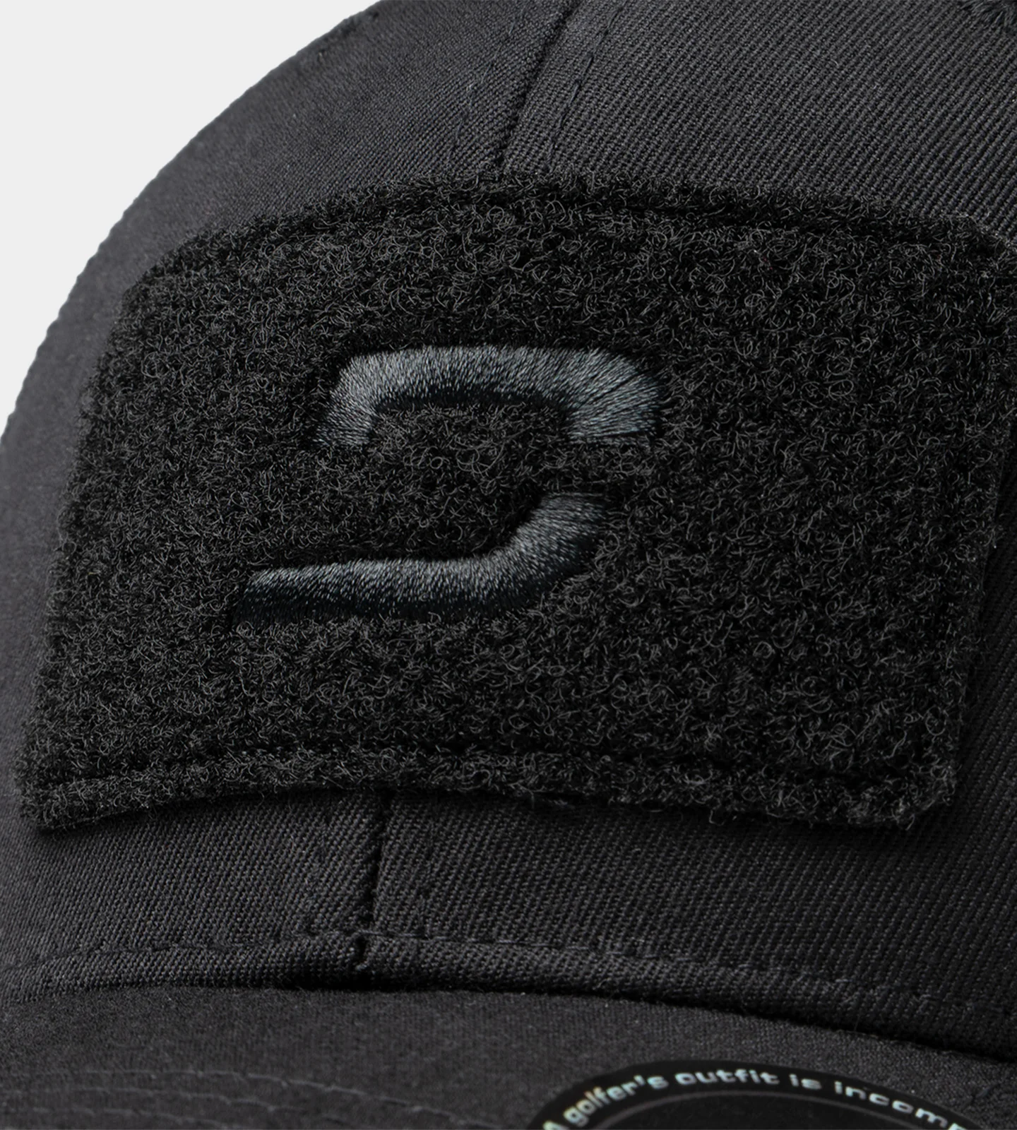 OAK VELCRO CAP - BLACK / BLACK - Image 4