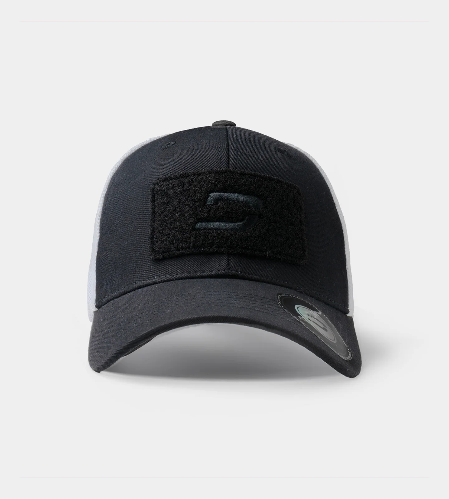 OAK VELCRO CAP - BLACK/ WHITE - Image 5