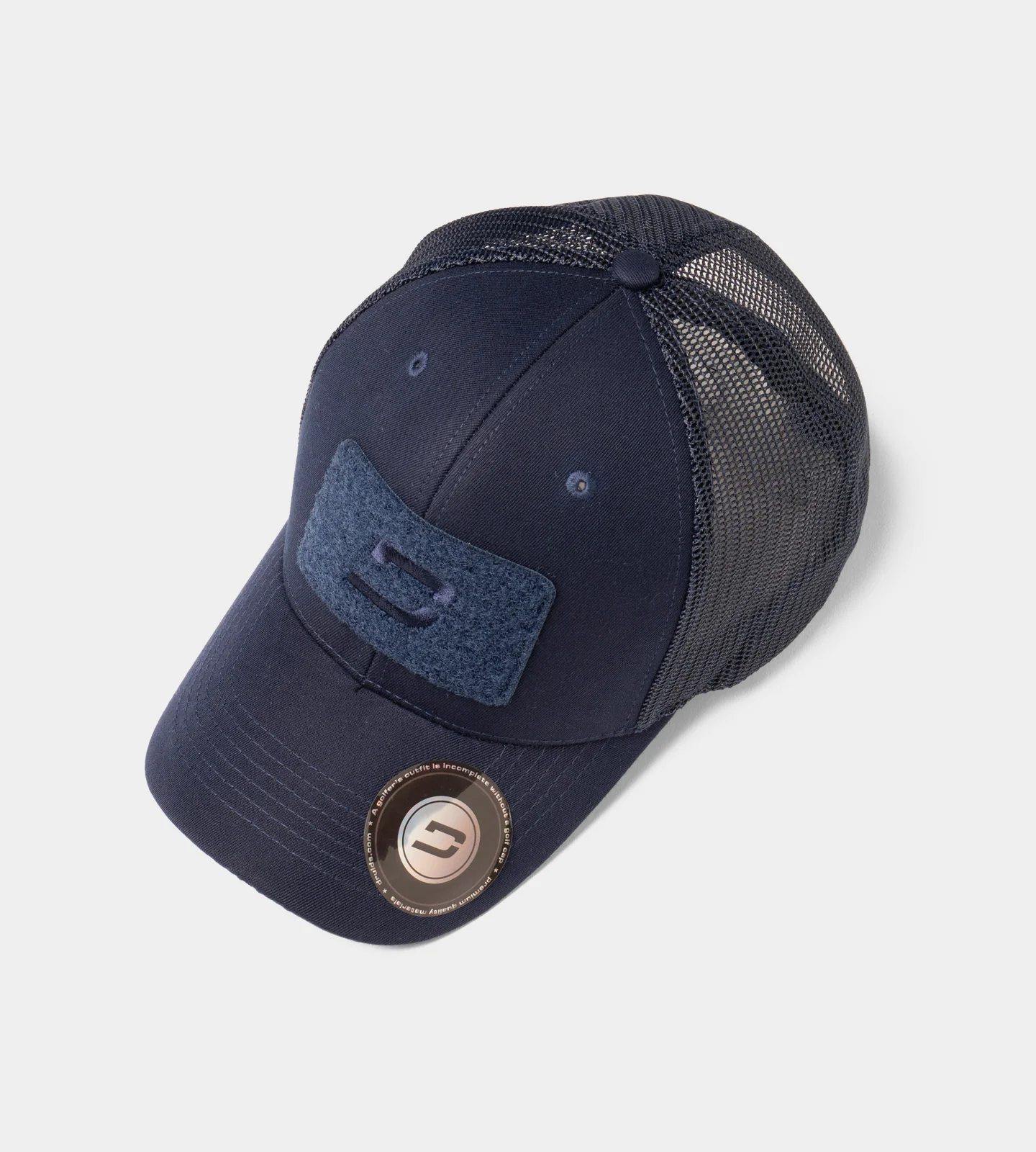 OAK VELCRO CAP - NAVY / NAVY - Image 3