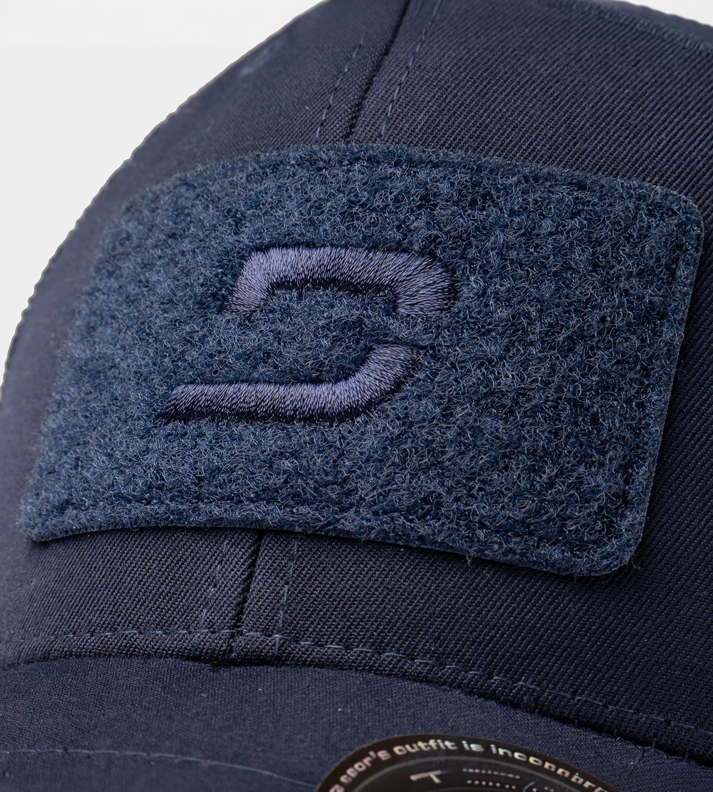 OAK VELCRO CAP - NAVY / NAVY - Image 4