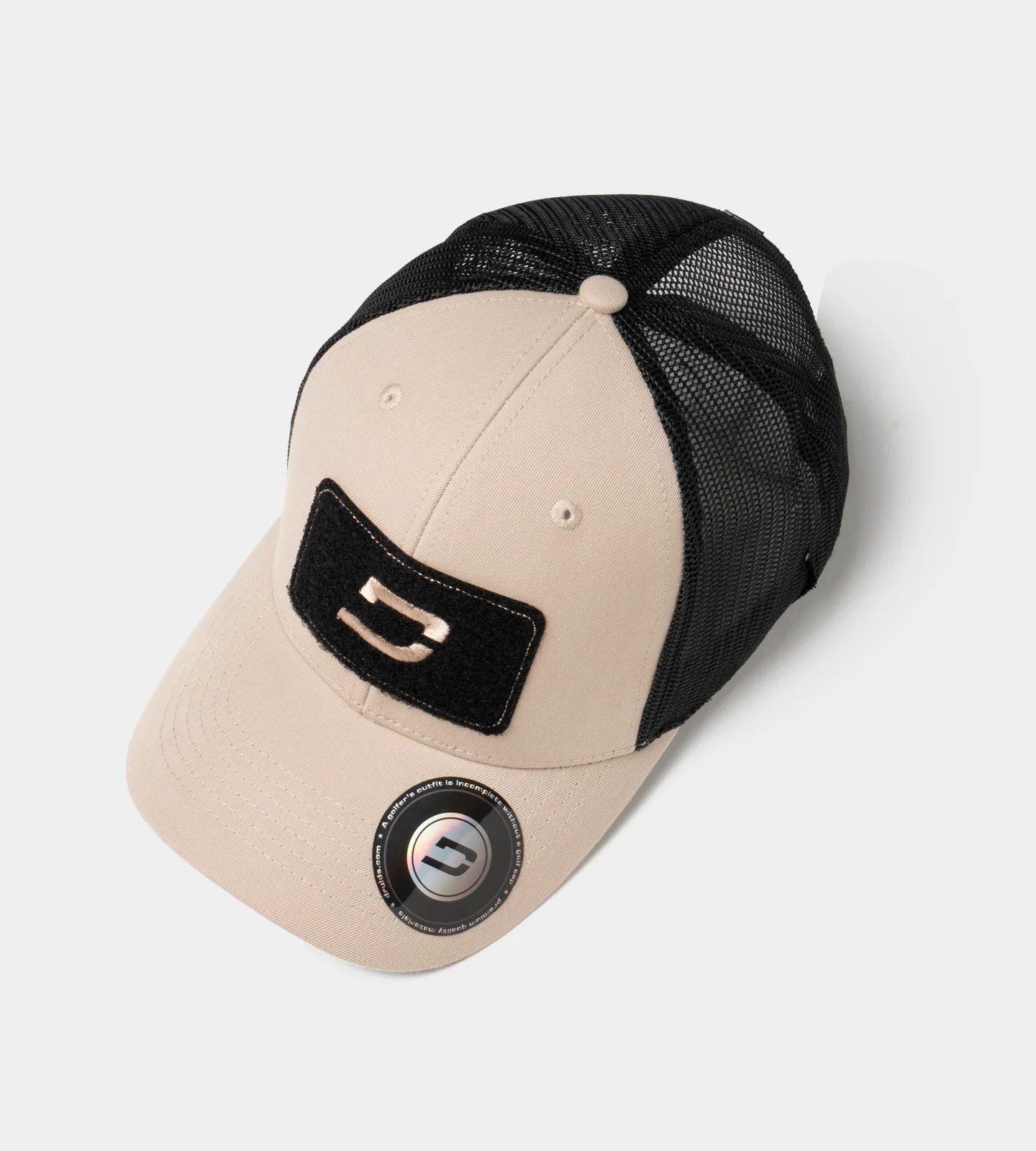 OAK VELCRO CAP - TAN / BLACK - Image 3