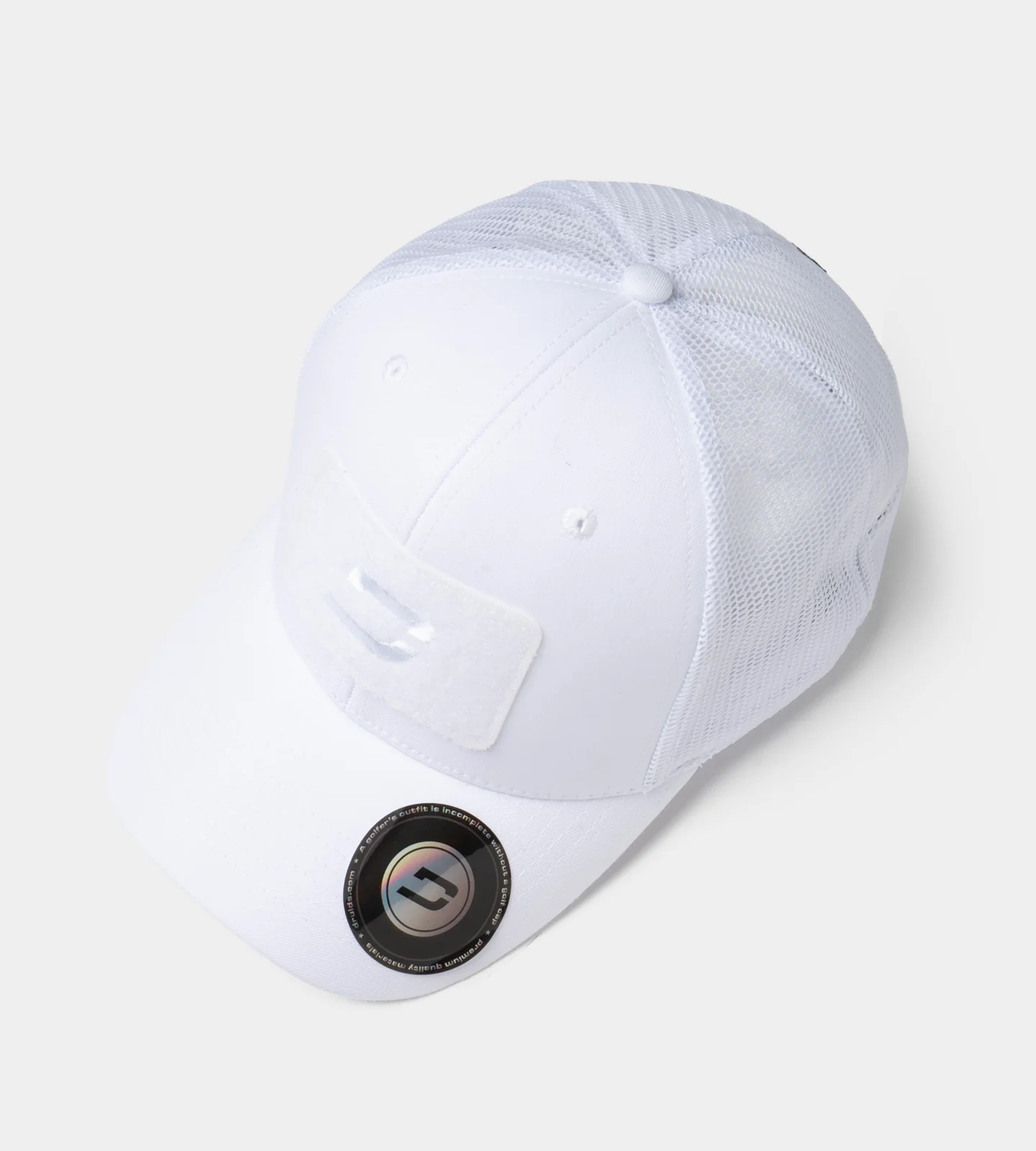 OAK VELCRO CAP - WHITE / WHITE - Image 3