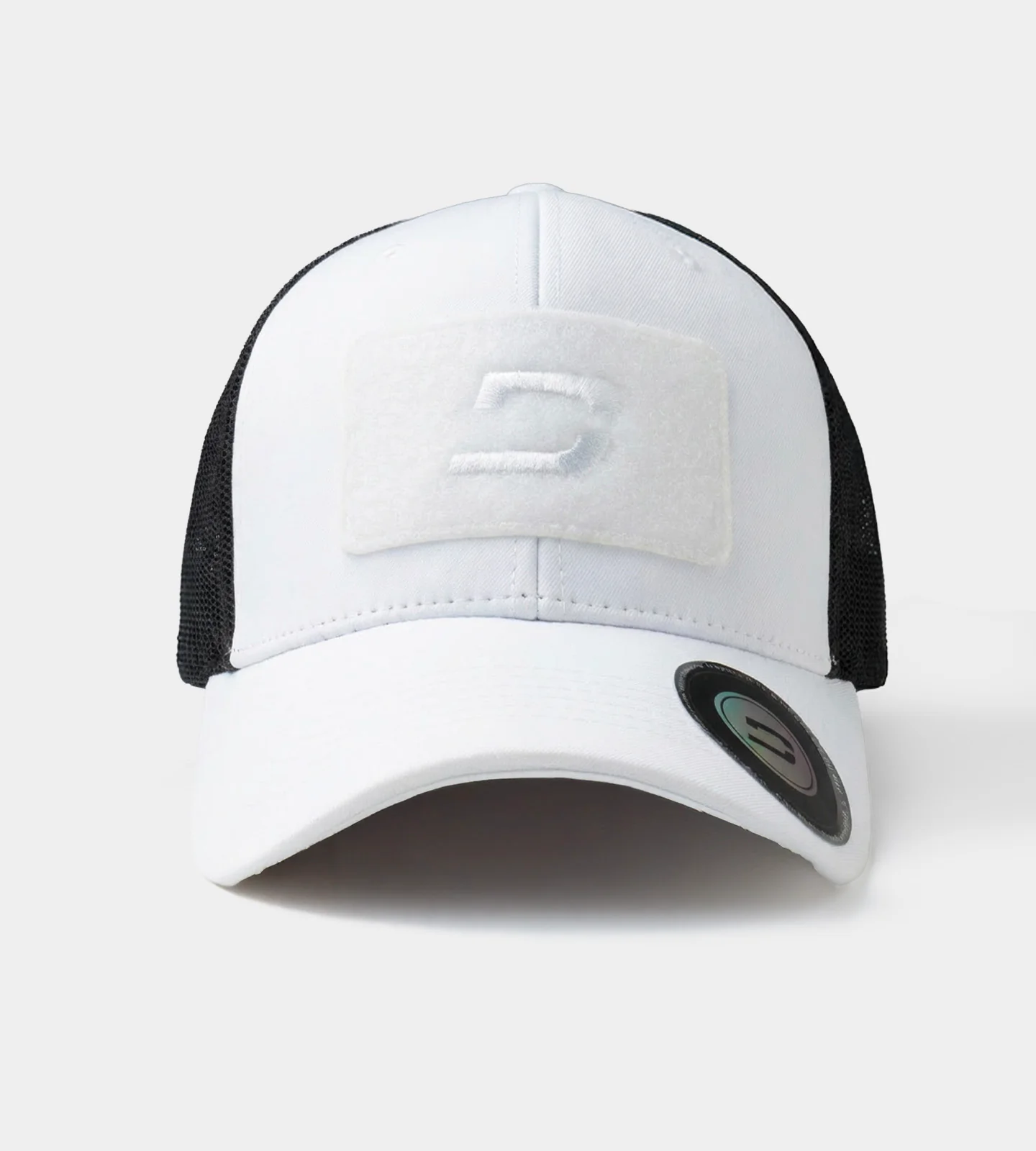 OAK VELCRO CAP - WHITE / BLACK - Image 5