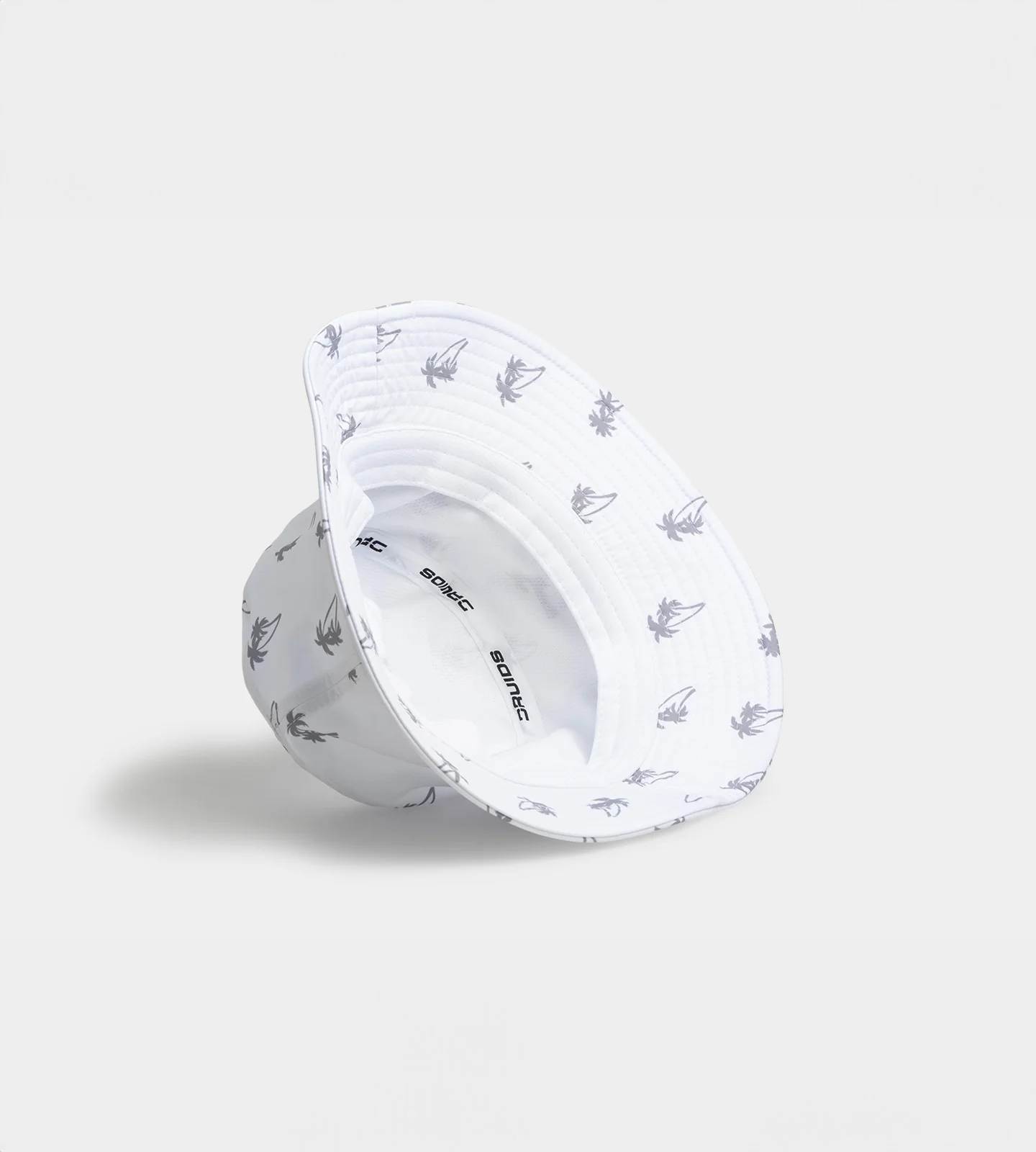 PALM BUCKET HAT - WHITE - Image 3