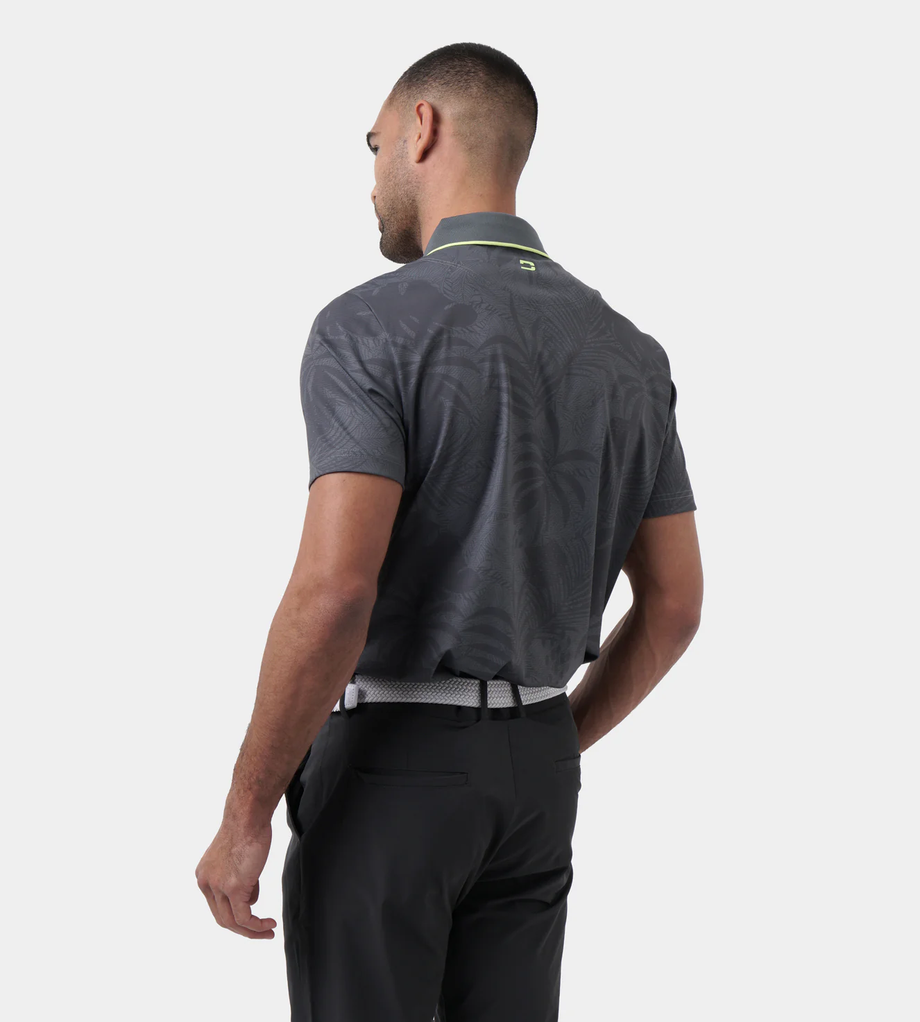 PALMLINE POLO - CHARCOAL - Image 5