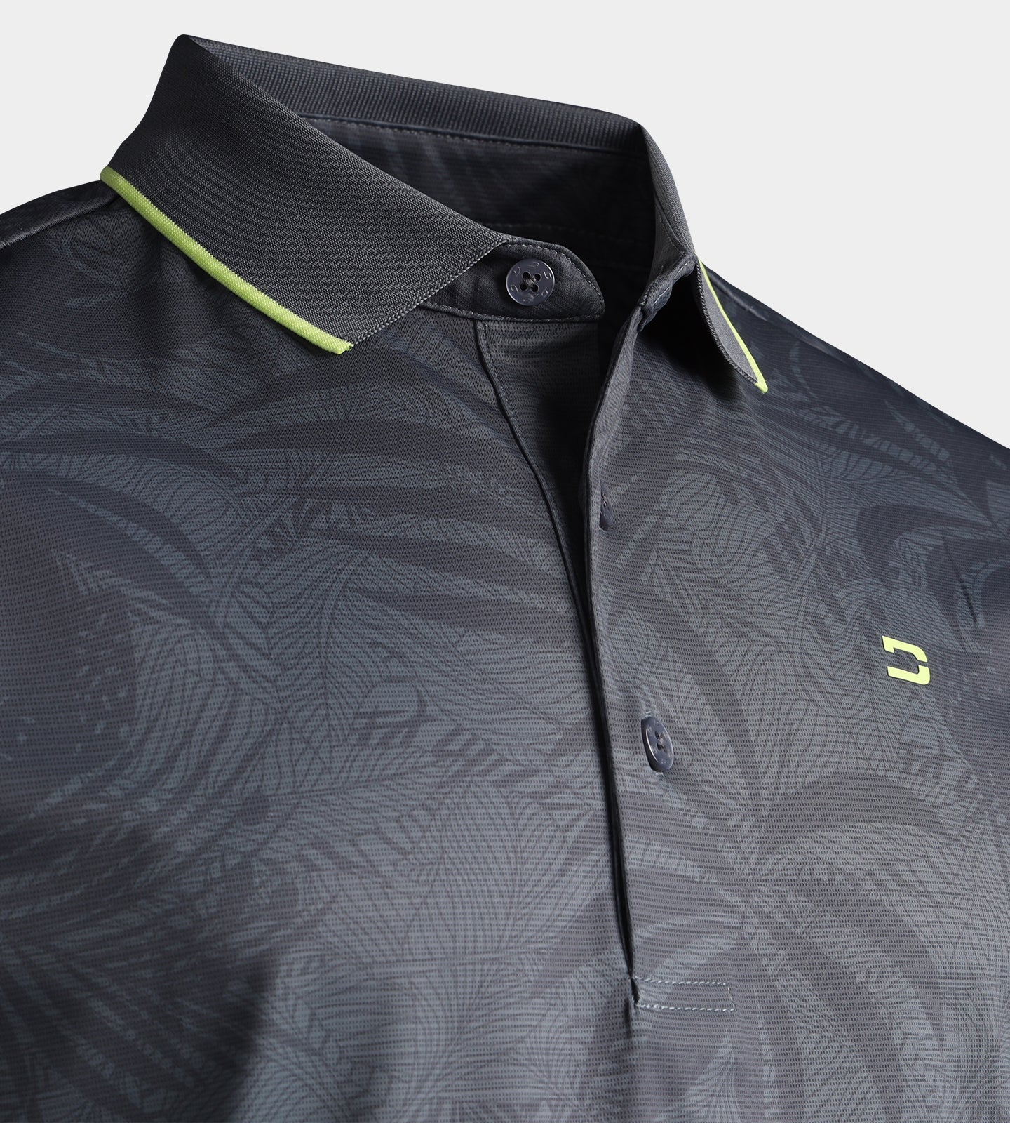 PALMLINE POLO - CHARCOAL - Image 6