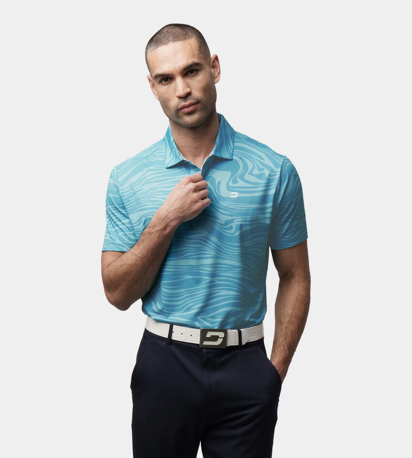 PANDA POLO - TEAL - Image 3