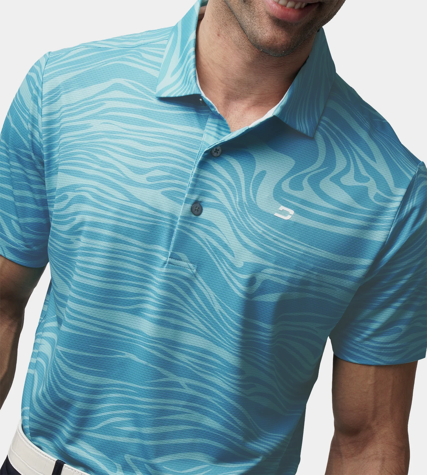 PANDA POLO - TEAL - Image 5