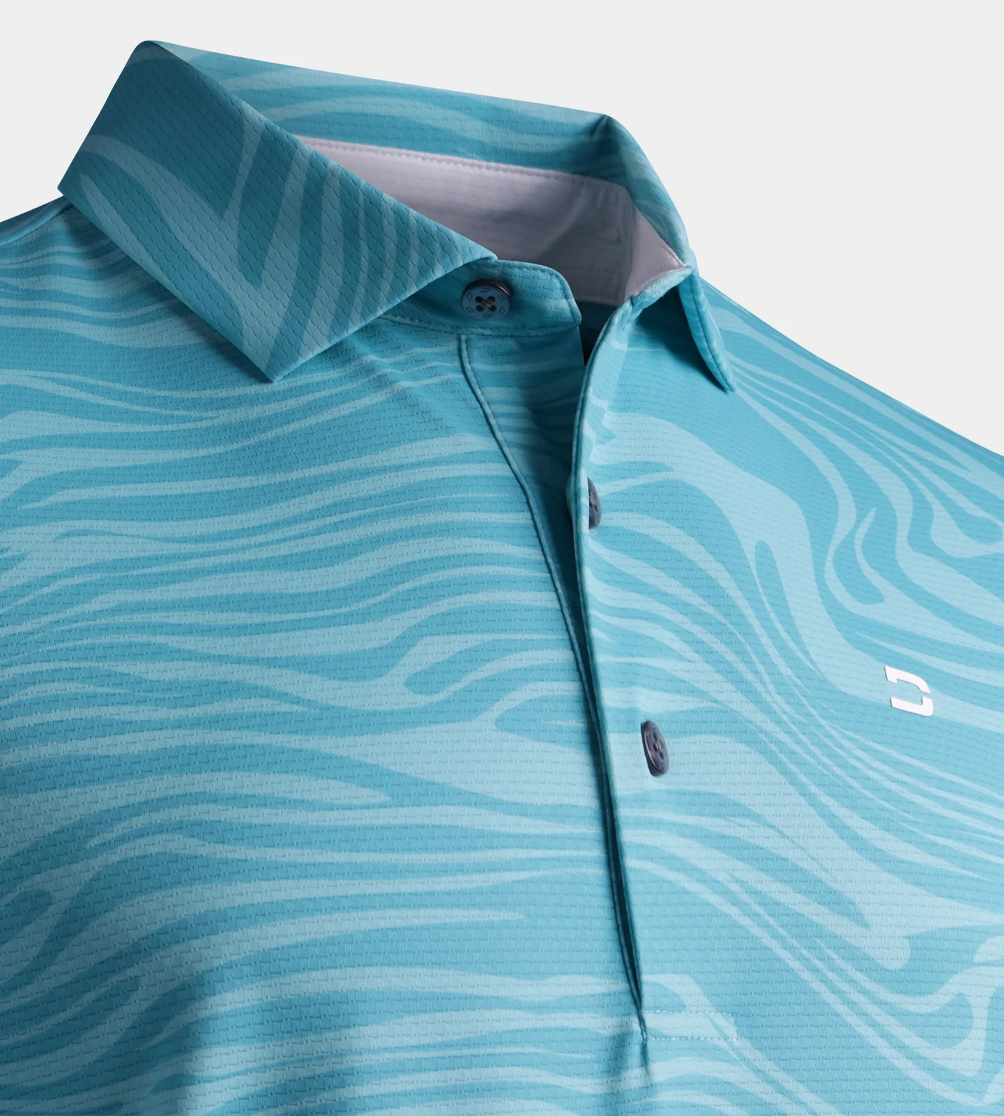 PANDA POLO - TEAL - Image 6