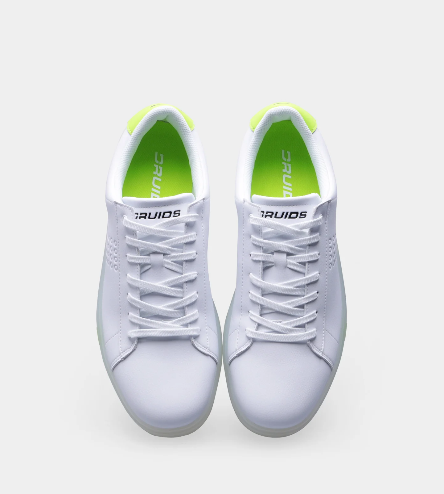 PAR-PEAK GOLF SHOES - WHITE/LIME - Image 3