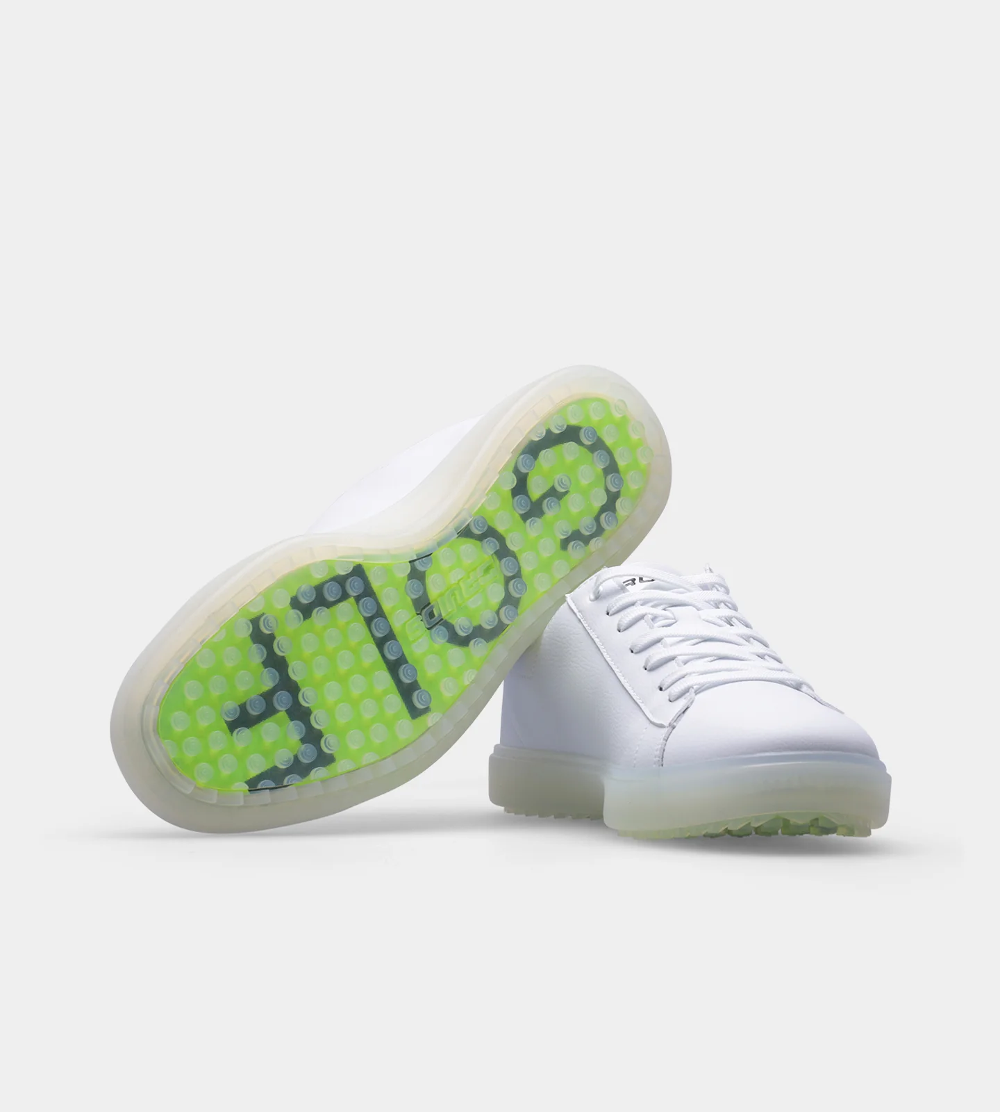 PAR-PEAK GOLF SHOES - WHITE/LIME - Image 5